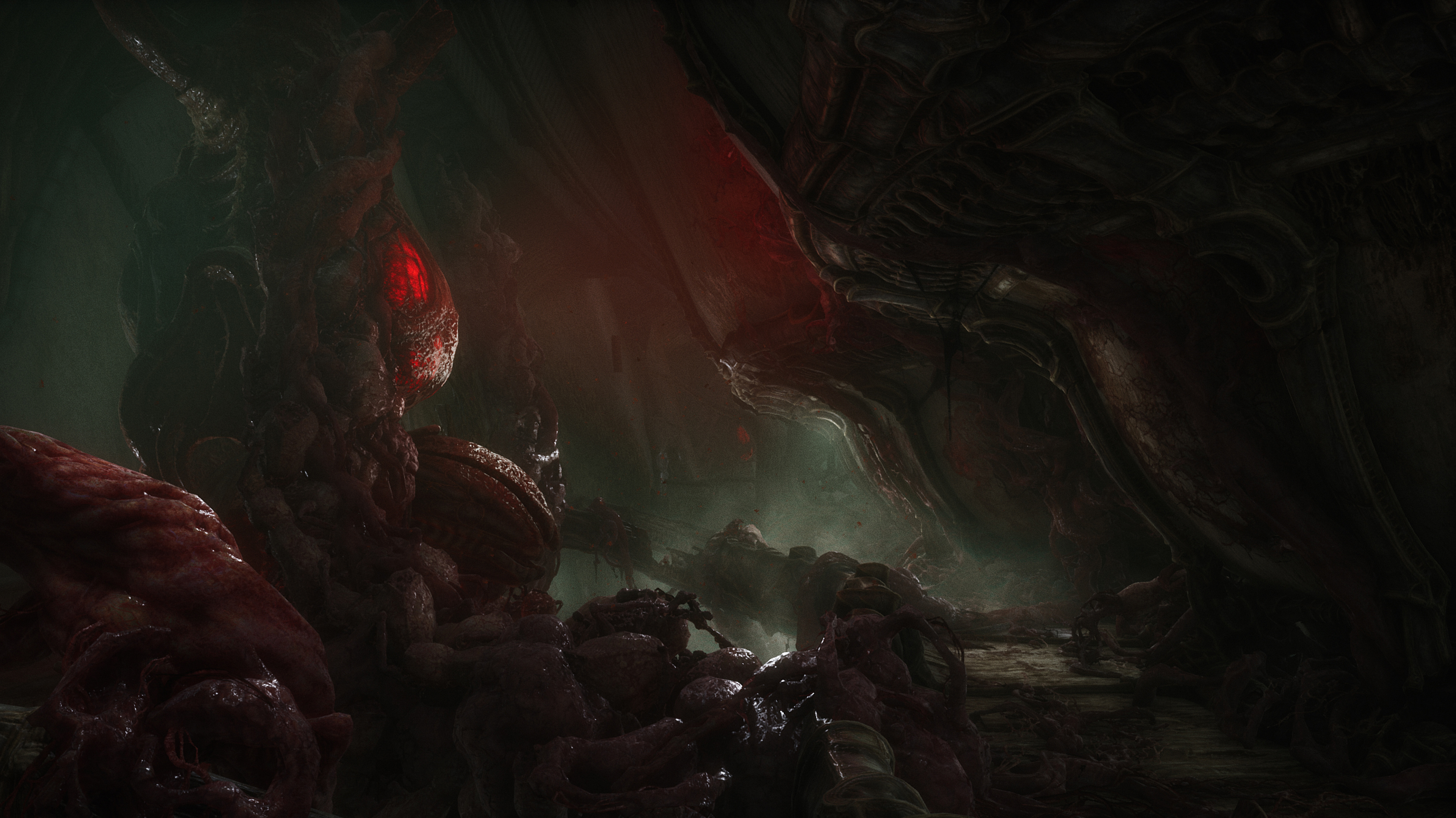 Scorn part 1 Kickstarter, Ebb Software GmbH, Gaming project, Artistic adventure, 3840x2160 4K Desktop