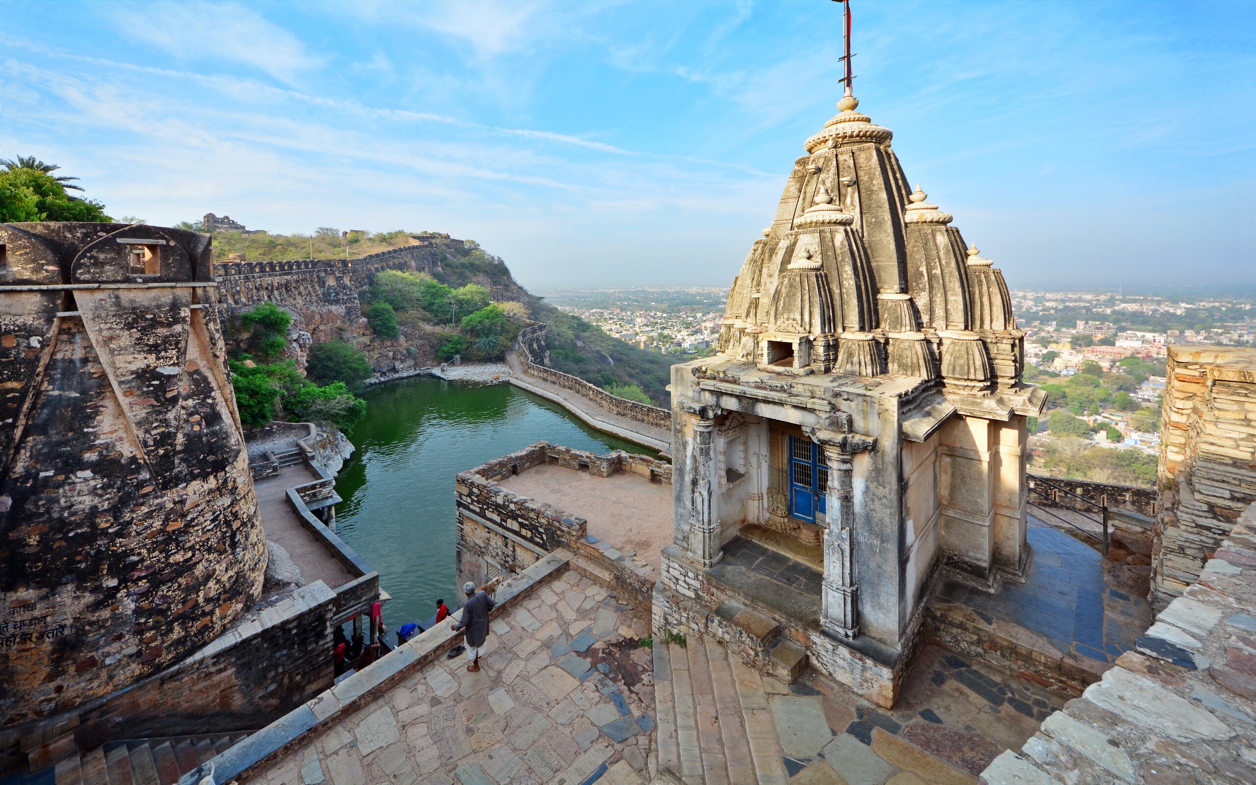 Chittorgarh Fort, India Wallpaper, 2560x1600 HD Desktop