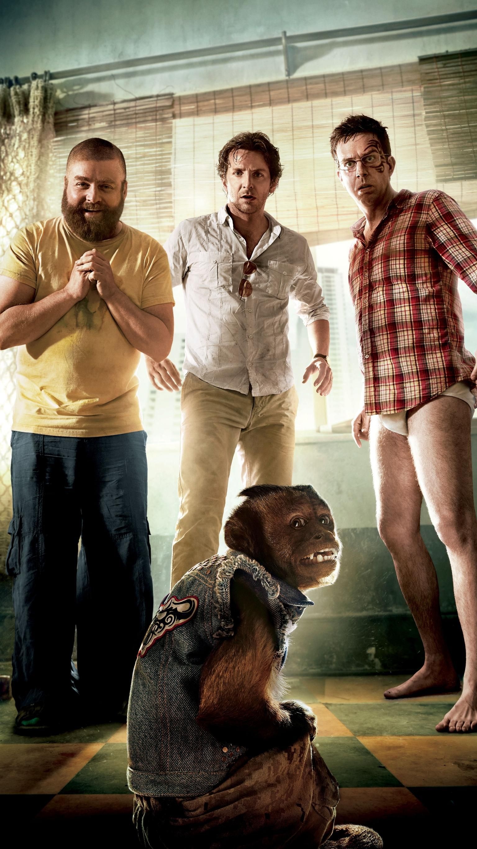 Zach Galifianakis, The Hangover Part II, Movie wallpapers, Hangover movie, 1540x2740 HD Phone