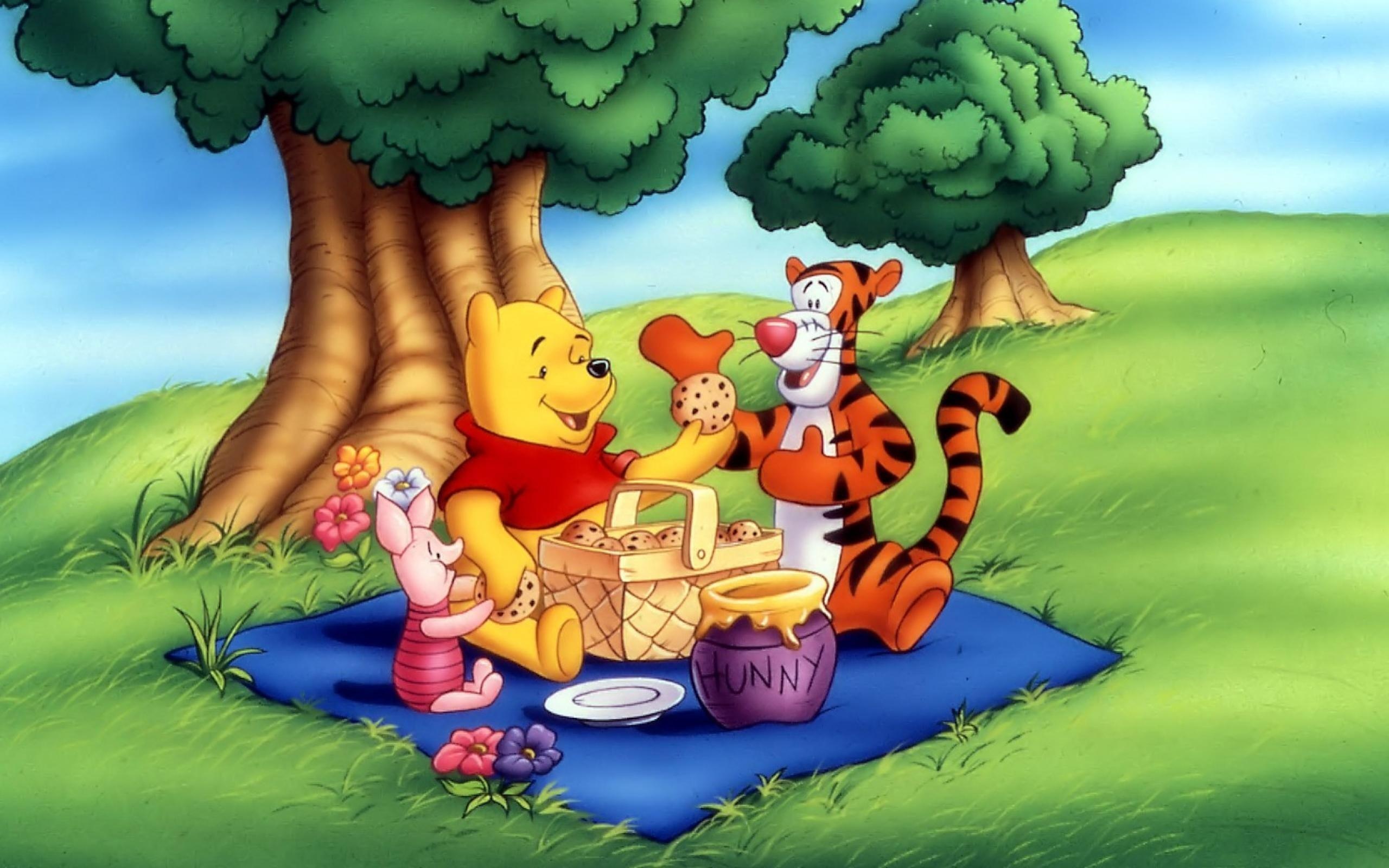 Tigger and Winnie-the-Pooh, Piglet (Winnie-the-Pooh) Wallpaper, 2560x1600 HD Desktop