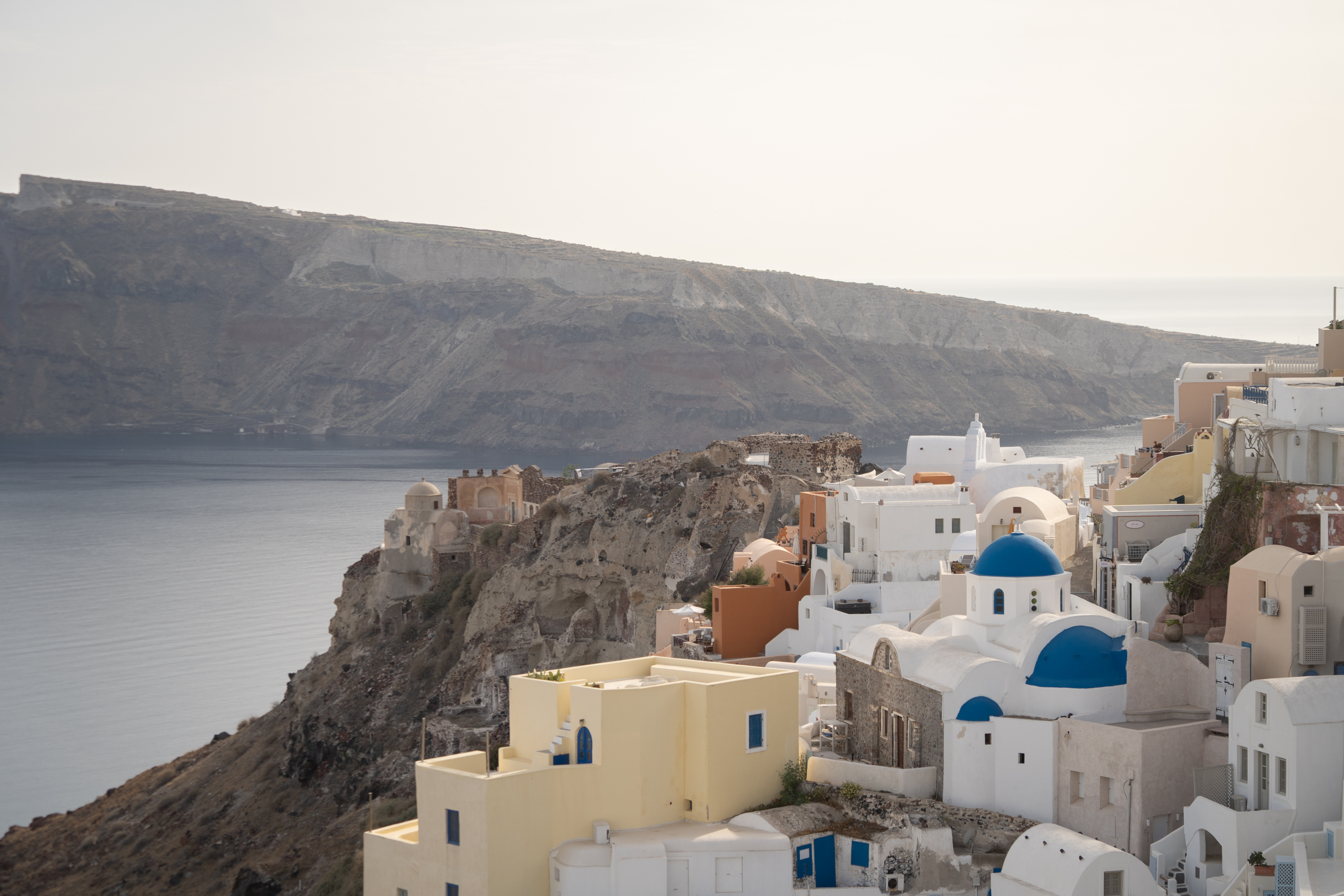 Blue Domes of Oia, Bubble suite, Santorini, Travels, 3000x2000 HD Desktop