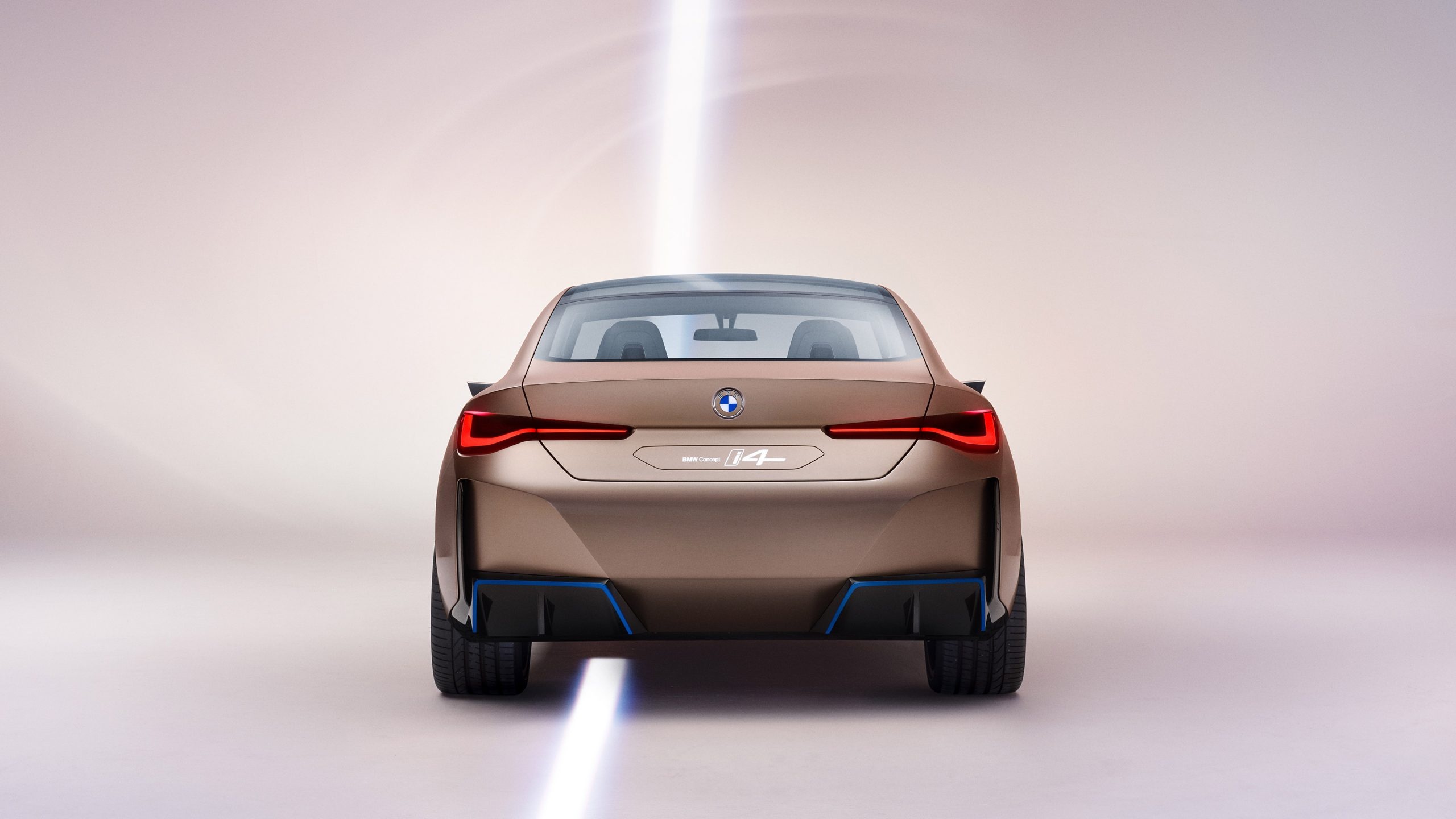 Concept Rear View, BMW i4 Wallpaper, 2560x1440 HD Desktop