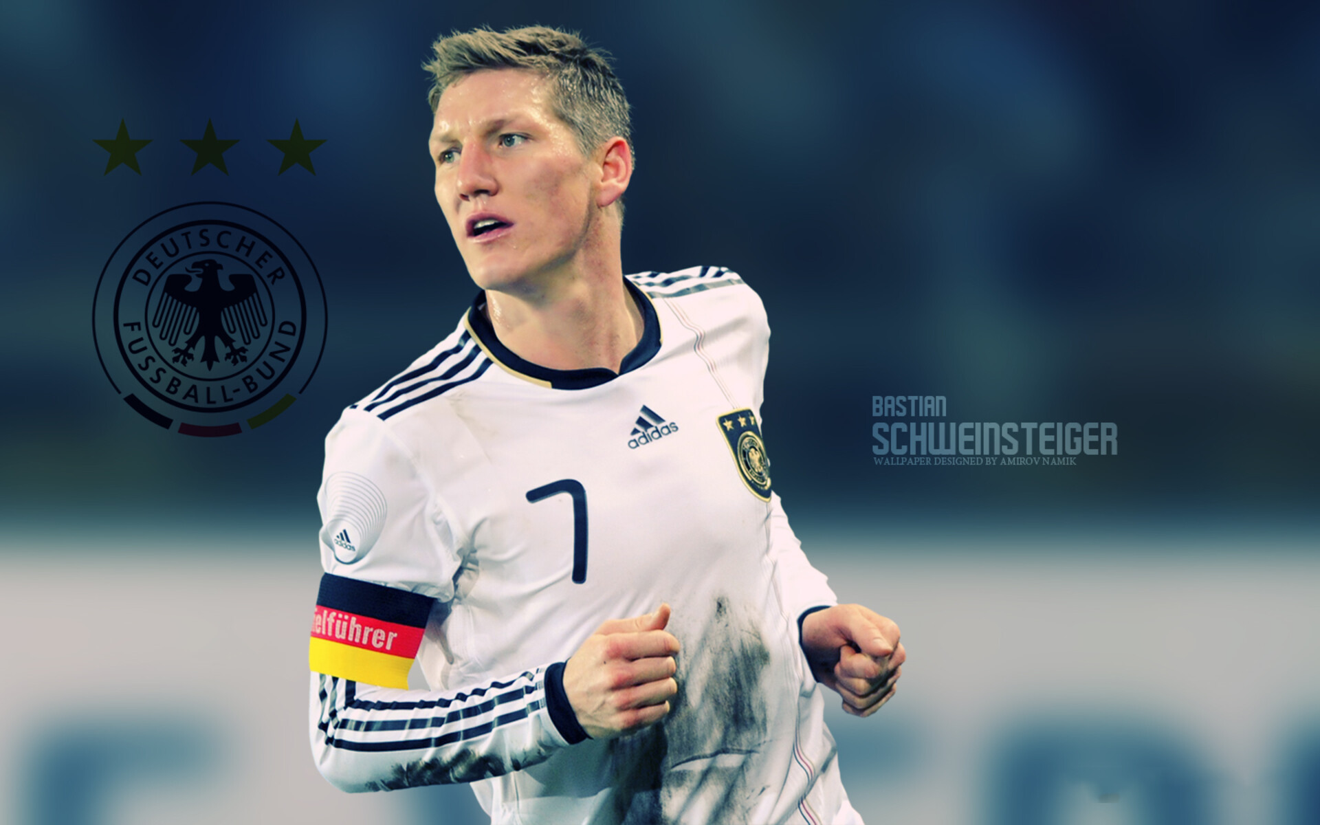 Germany National Football Team, Bastian Schweinsteiger, HD wallpaper, Background image, 1920x1200 HD Desktop