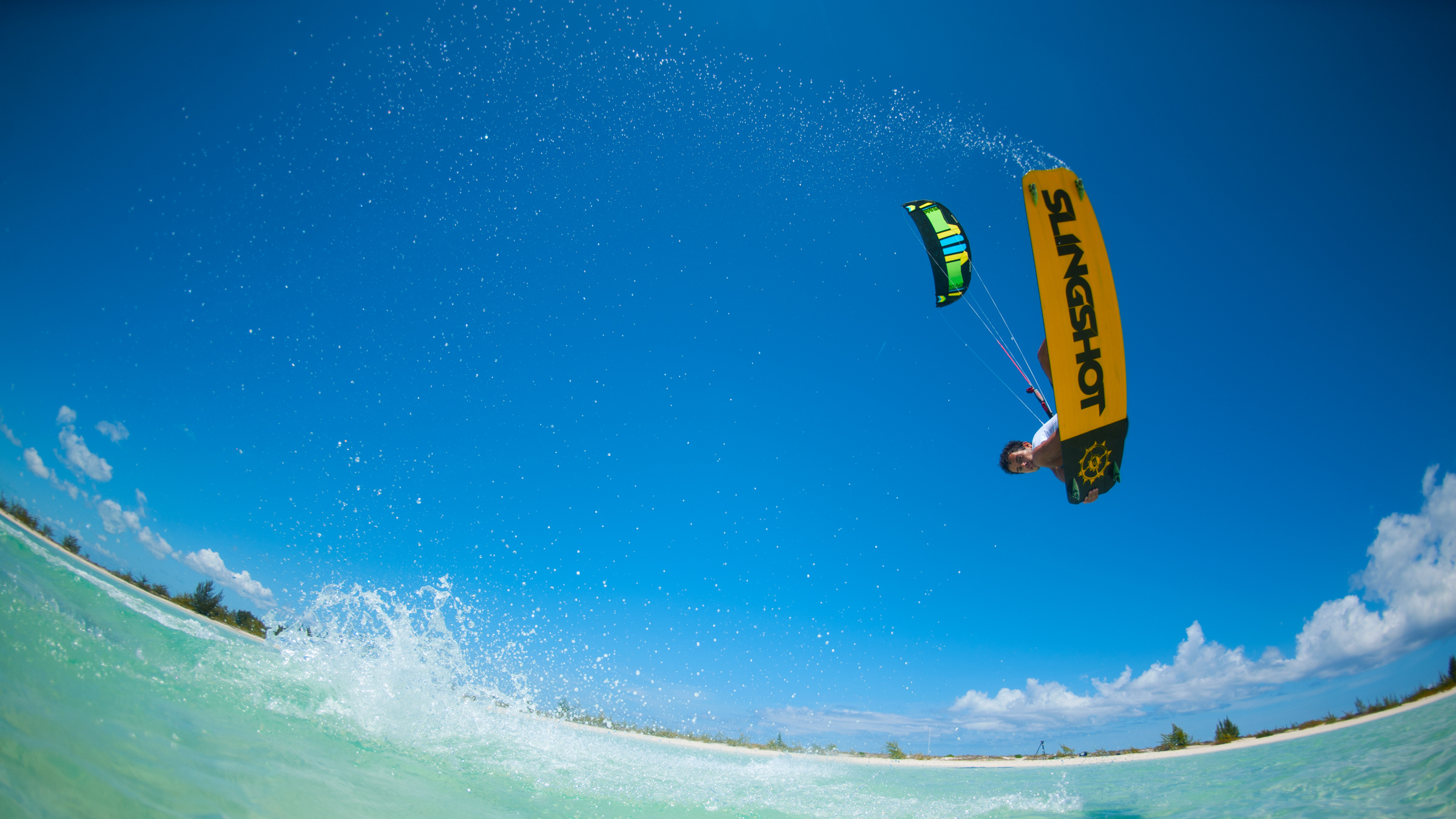 Victor Hays, Kiteboarding Wallpaper, 2400x1350 HD Desktop