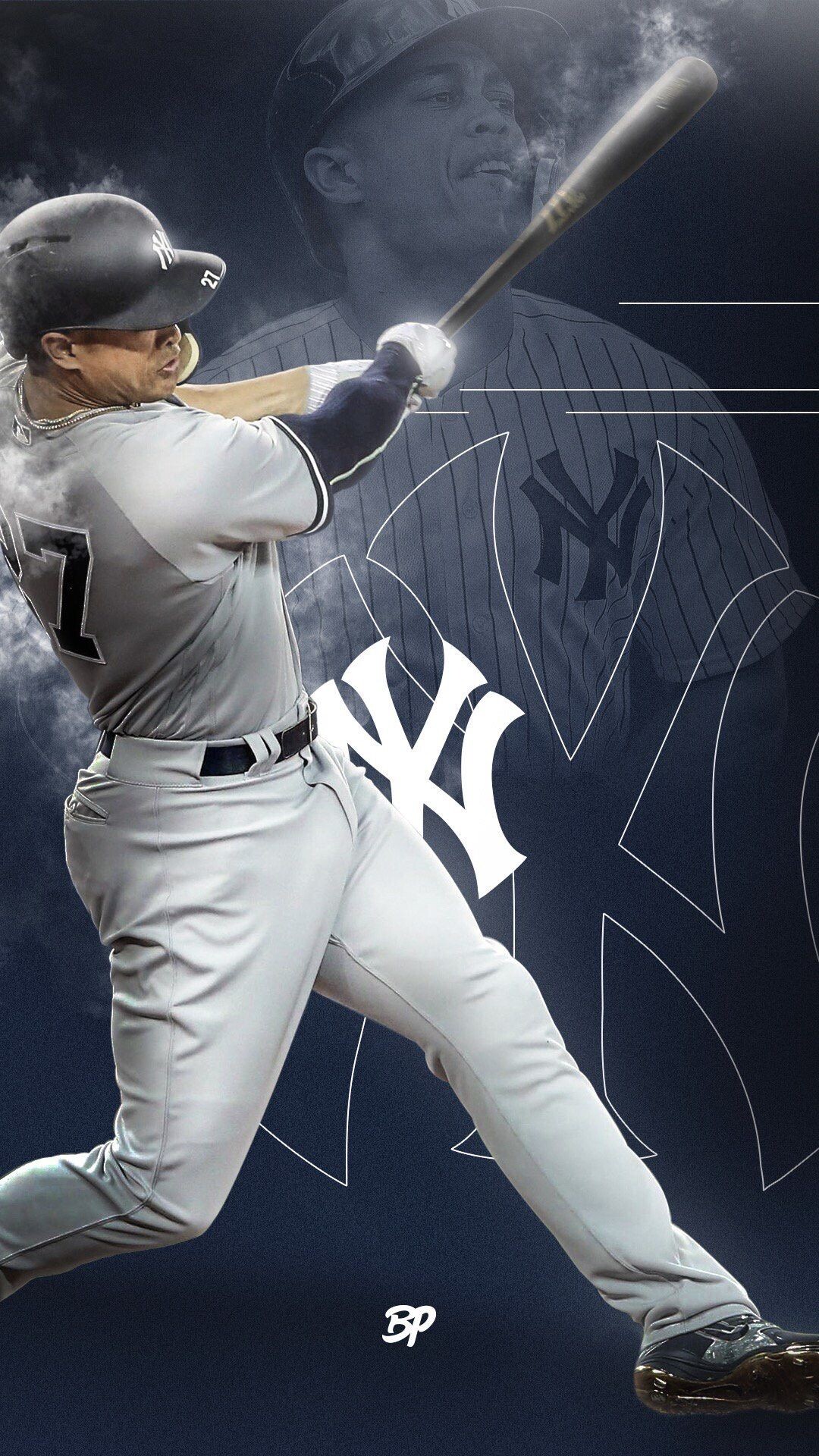 Giancarlo Stanton, Yankees, New York, 1080x1920 Full HD Phone