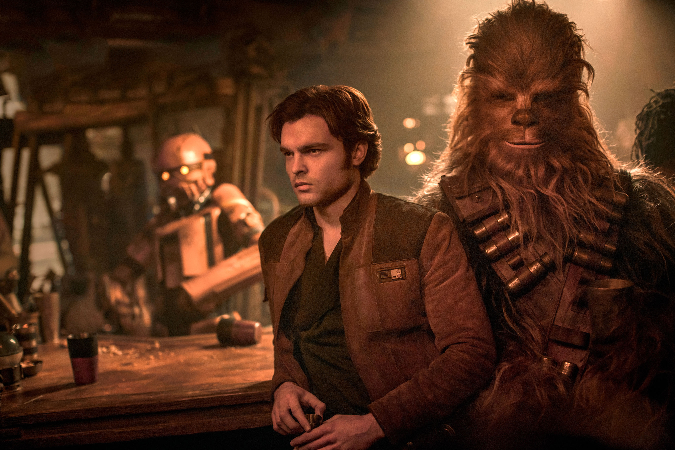 Alden Ehrenreich, Chewbacca Wallpaper, 2700x1800 HD Desktop