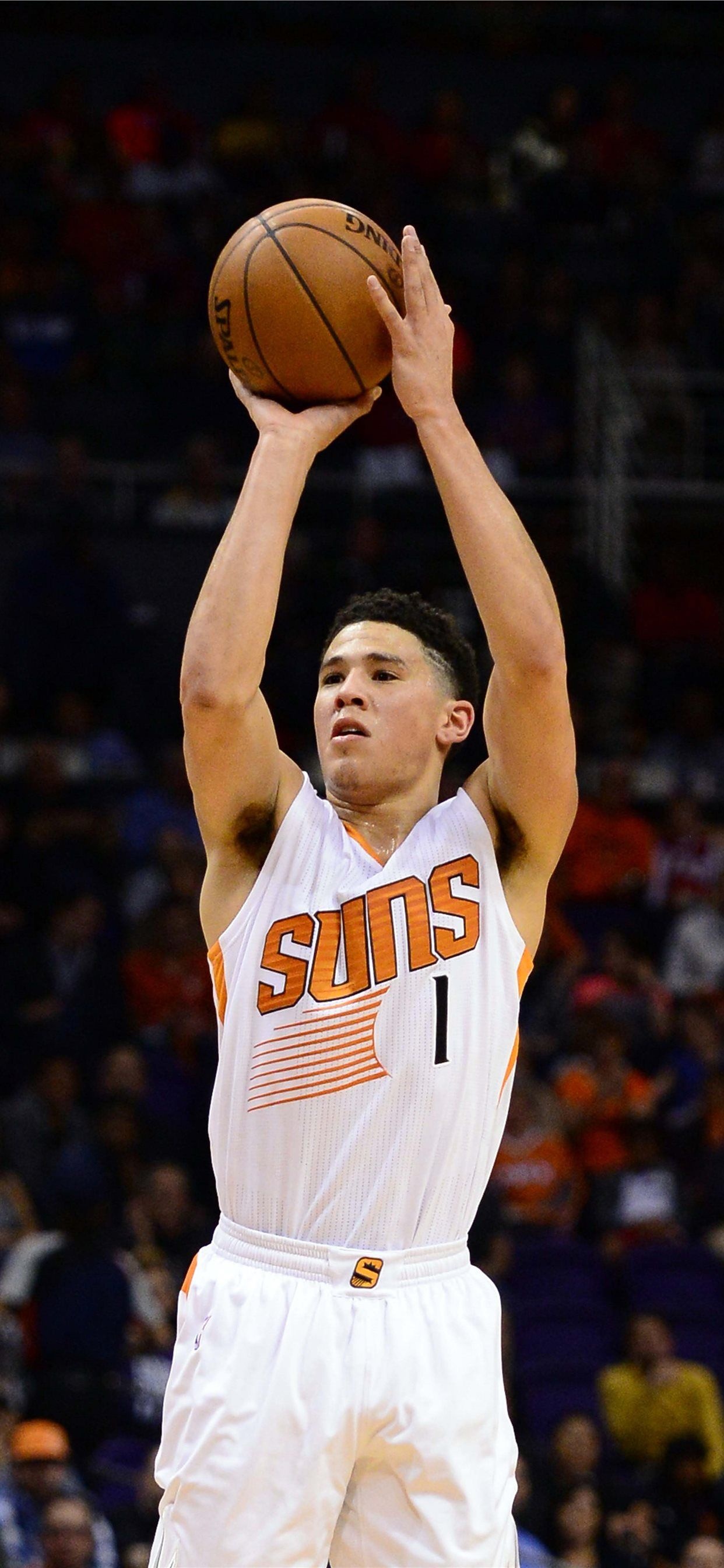 Talking Stick Resort Arena, Devin Booker Wallpaper, 1250x2690 HD Phone