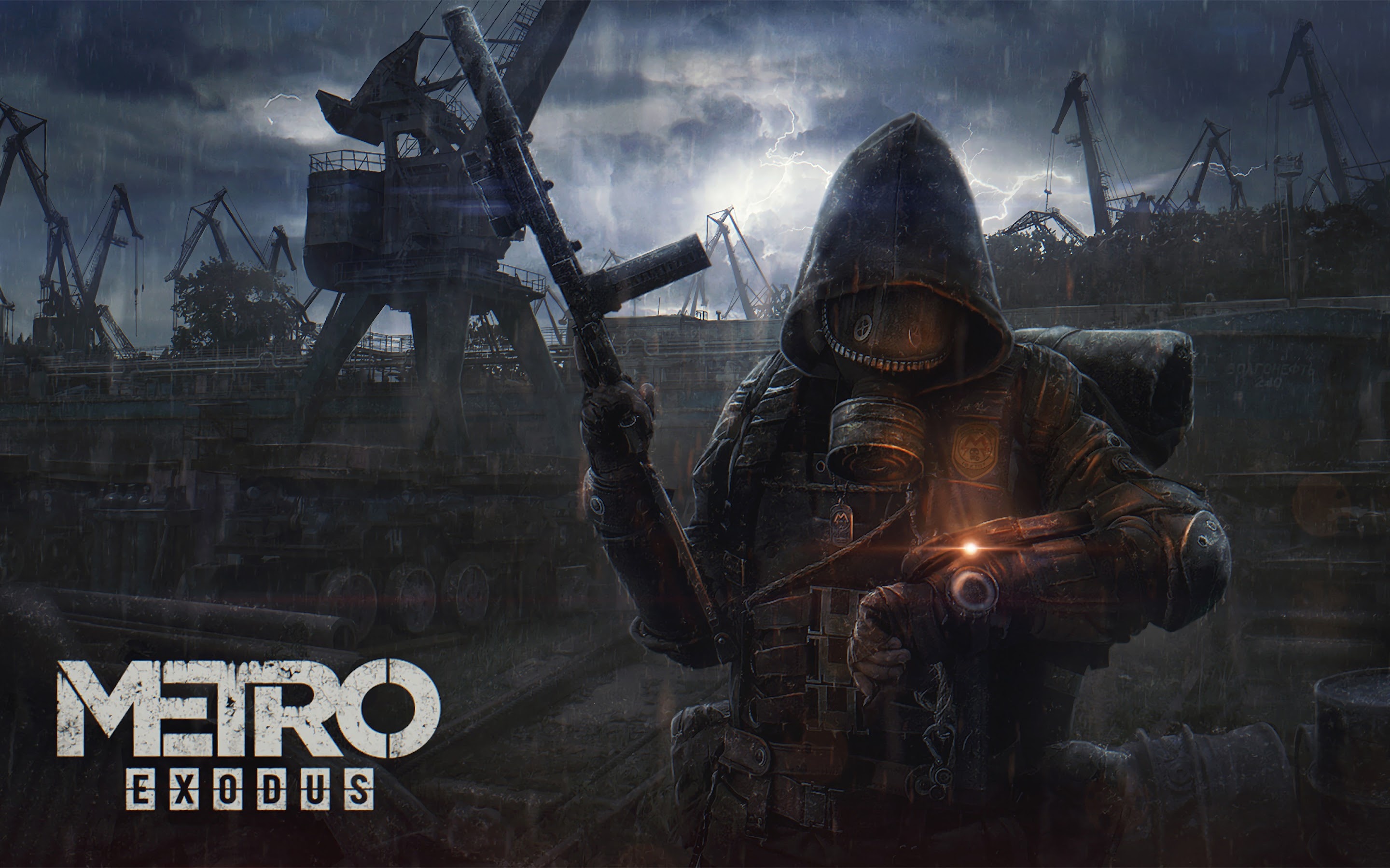 Metro Exodus, Gas mask, 4K desktop wallpaper, Download now, 2880x1800 HD Desktop