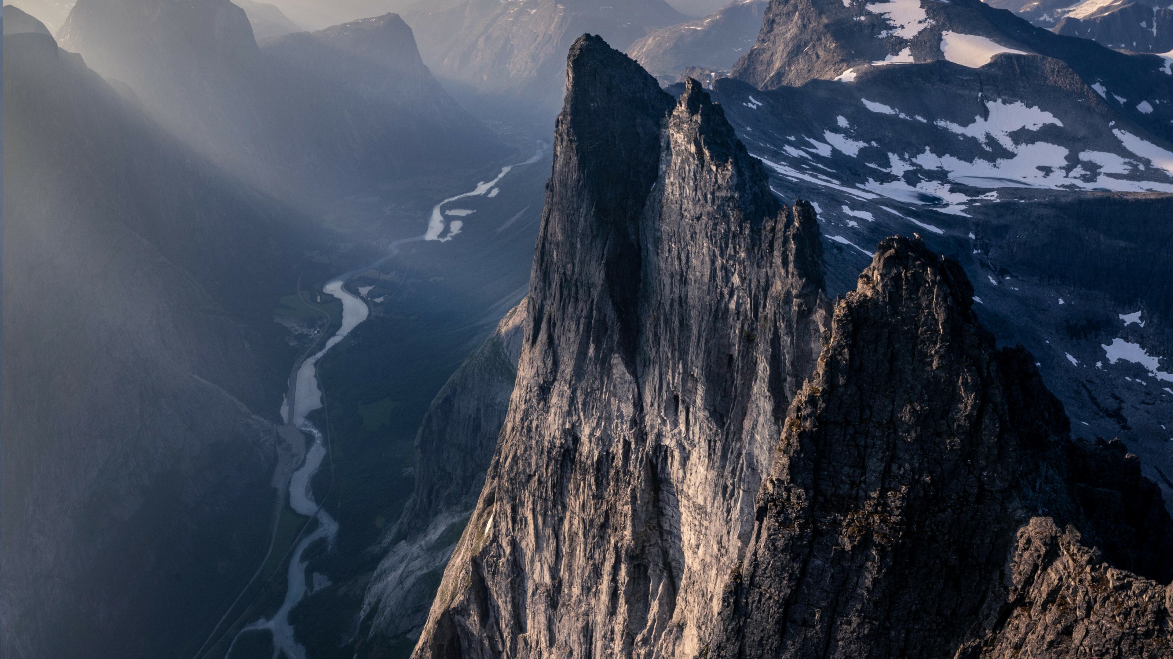 Troll Wall's beauty, Romsdal's mountains, Epic travel, 4K wallpaper, 3840x2160 4K Desktop