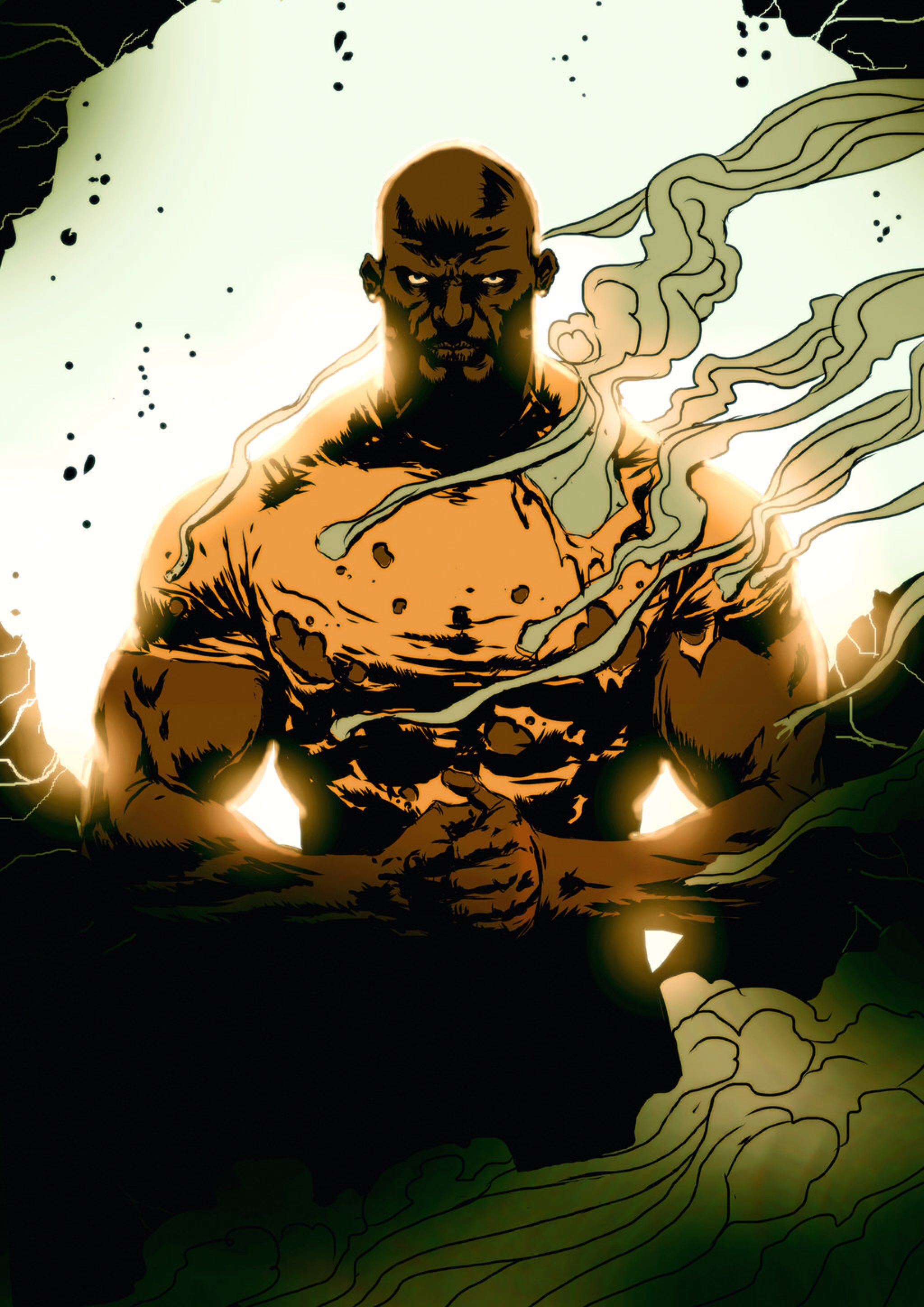 Luke Cage Comics, Cool Guy by Alexeuses, Marvel art, 2050x2900 HD Phone