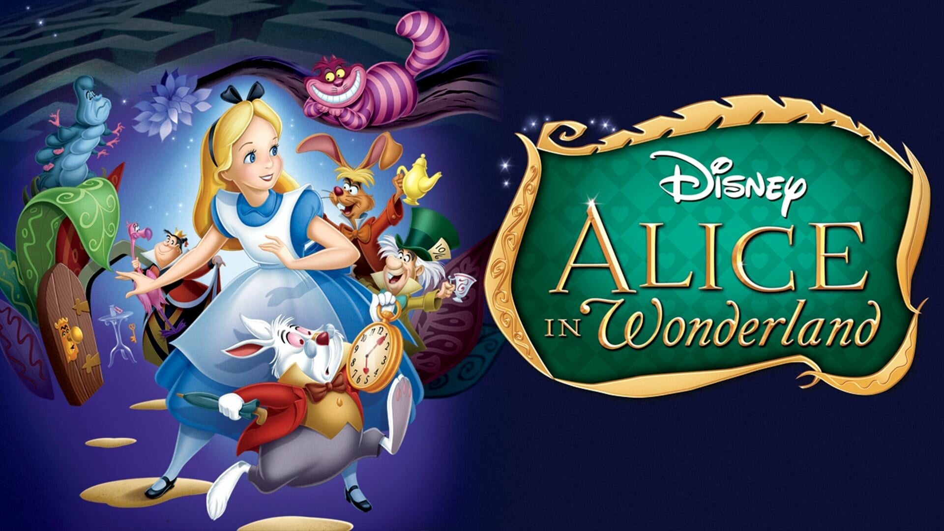 Alice in Wonderland Movie, 1951 Wallpapers, Classic Posters, High-definition Images, 1920x1080 Full HD Desktop