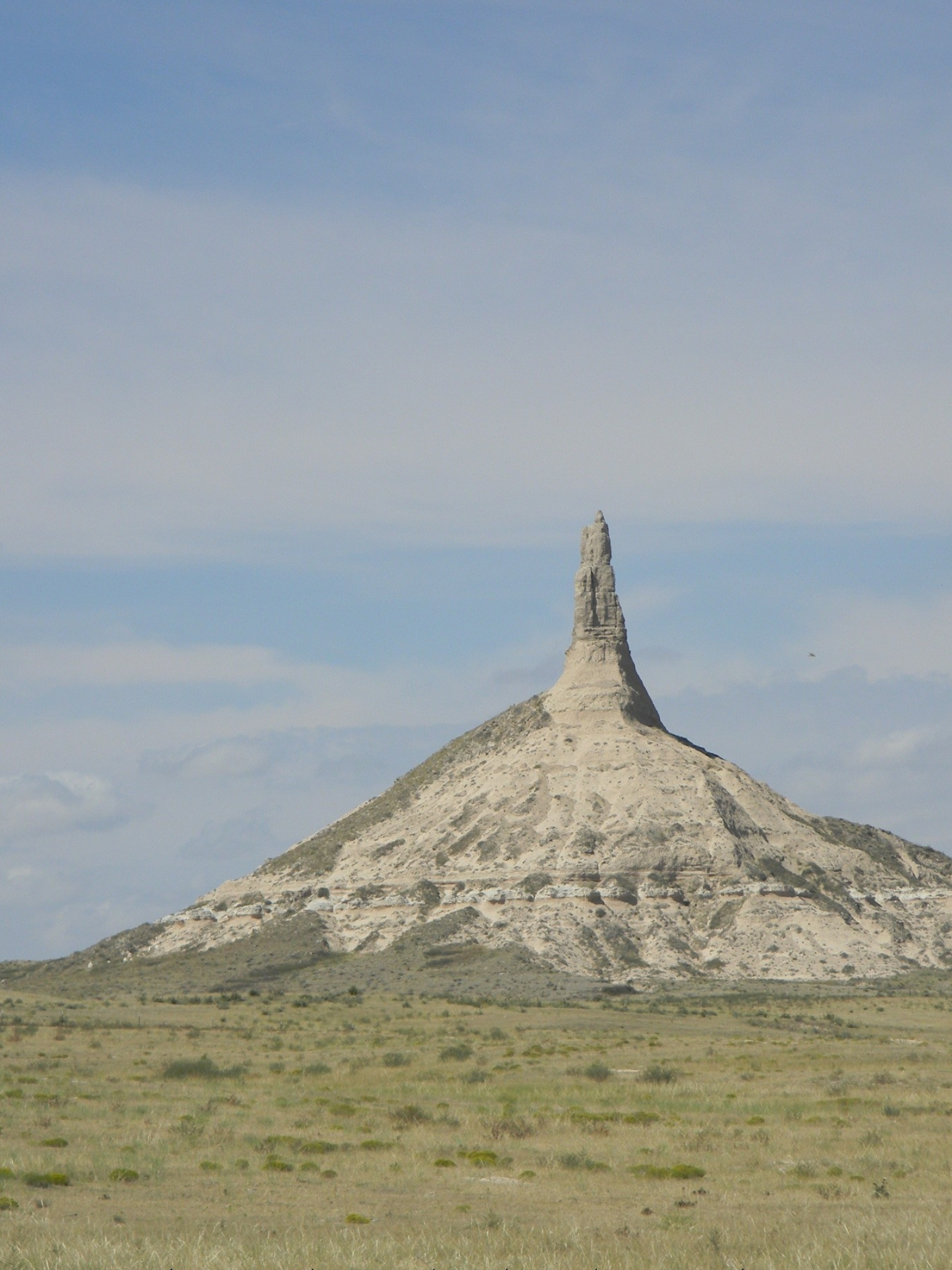 Chimney Rock, Historical landmark, Scenic beauty, Nebraska odyssey, 1540x2050 HD Phone