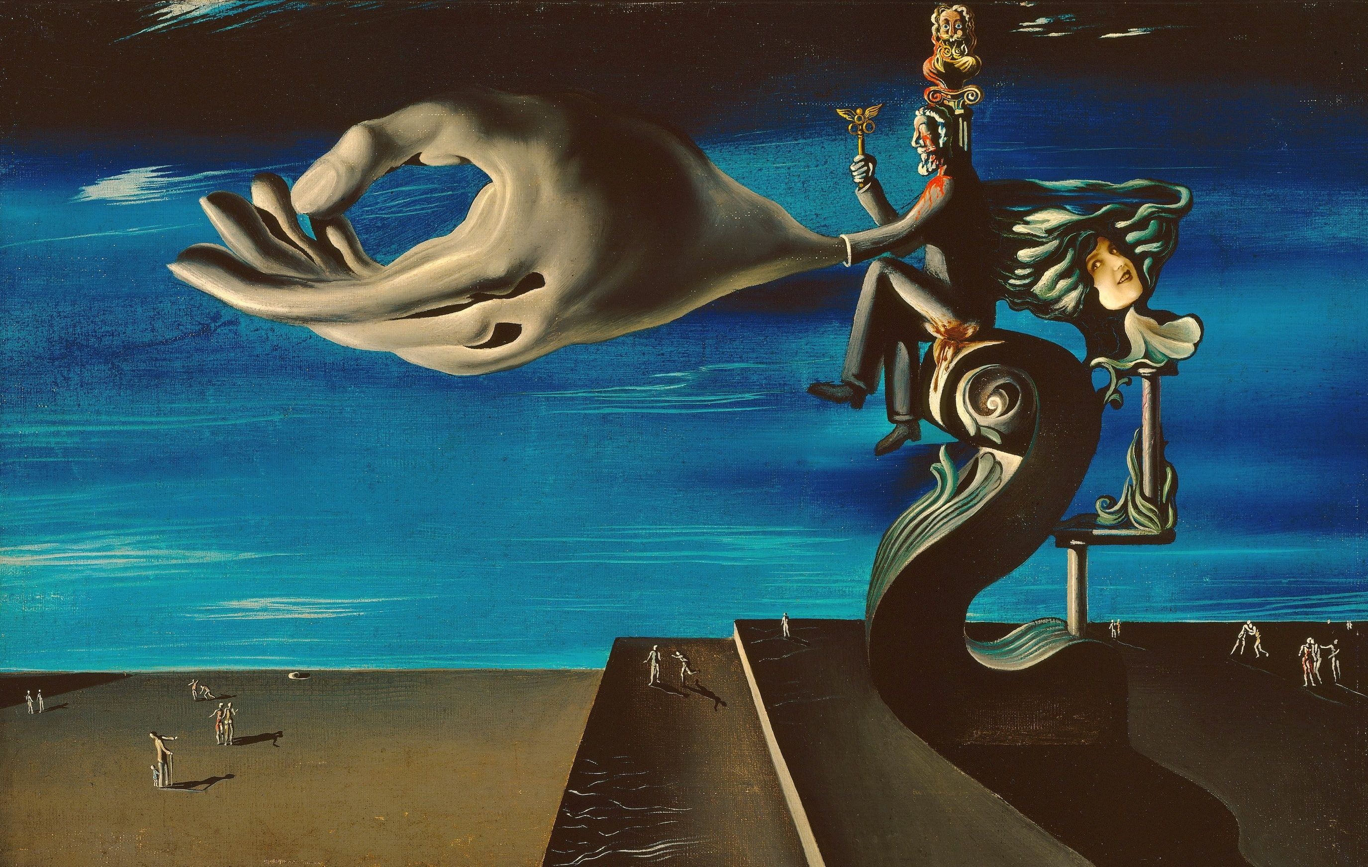 The Hand The Remorse of Conscience, Salvador Dali Wallpaper, 2750x1750 HD Desktop