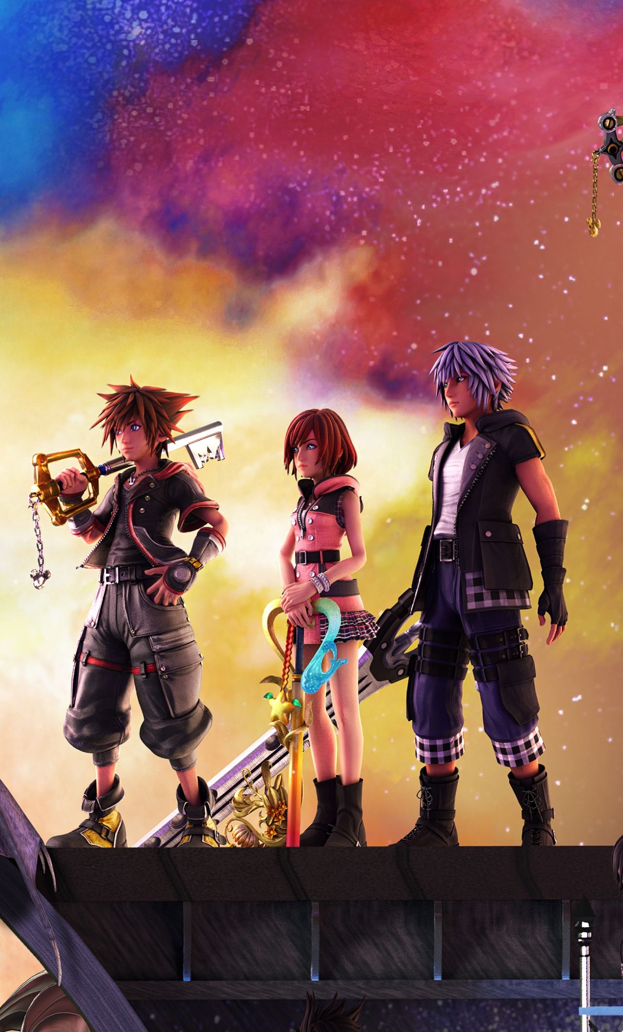 Kingdom Hearts wallpapers, 4k HD backgrounds, 1280x2120 HD Phone