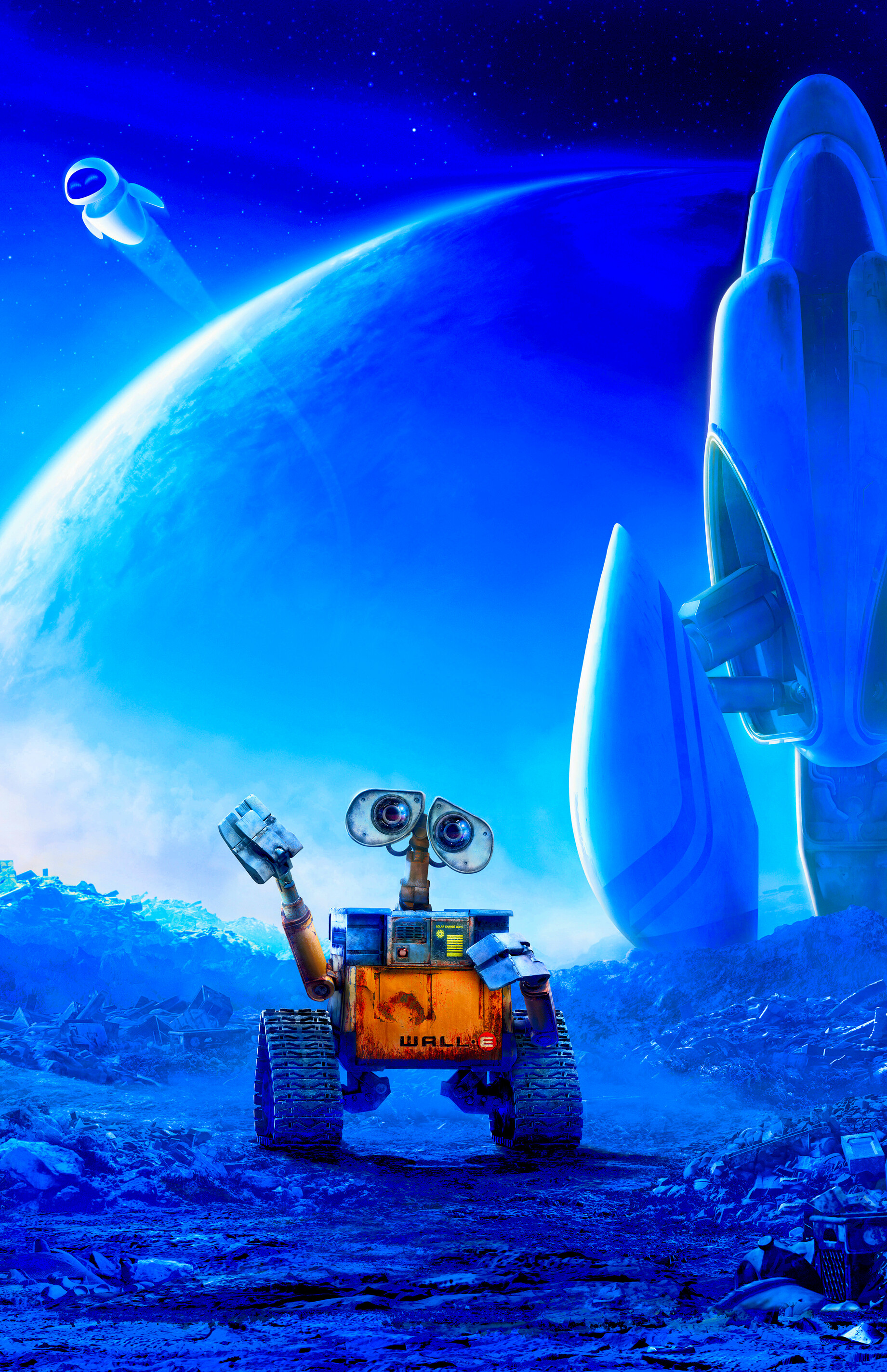 WALLE, Disney-Pixar, Animation masterpiece, Beloved characters, 1850x2850 HD Phone