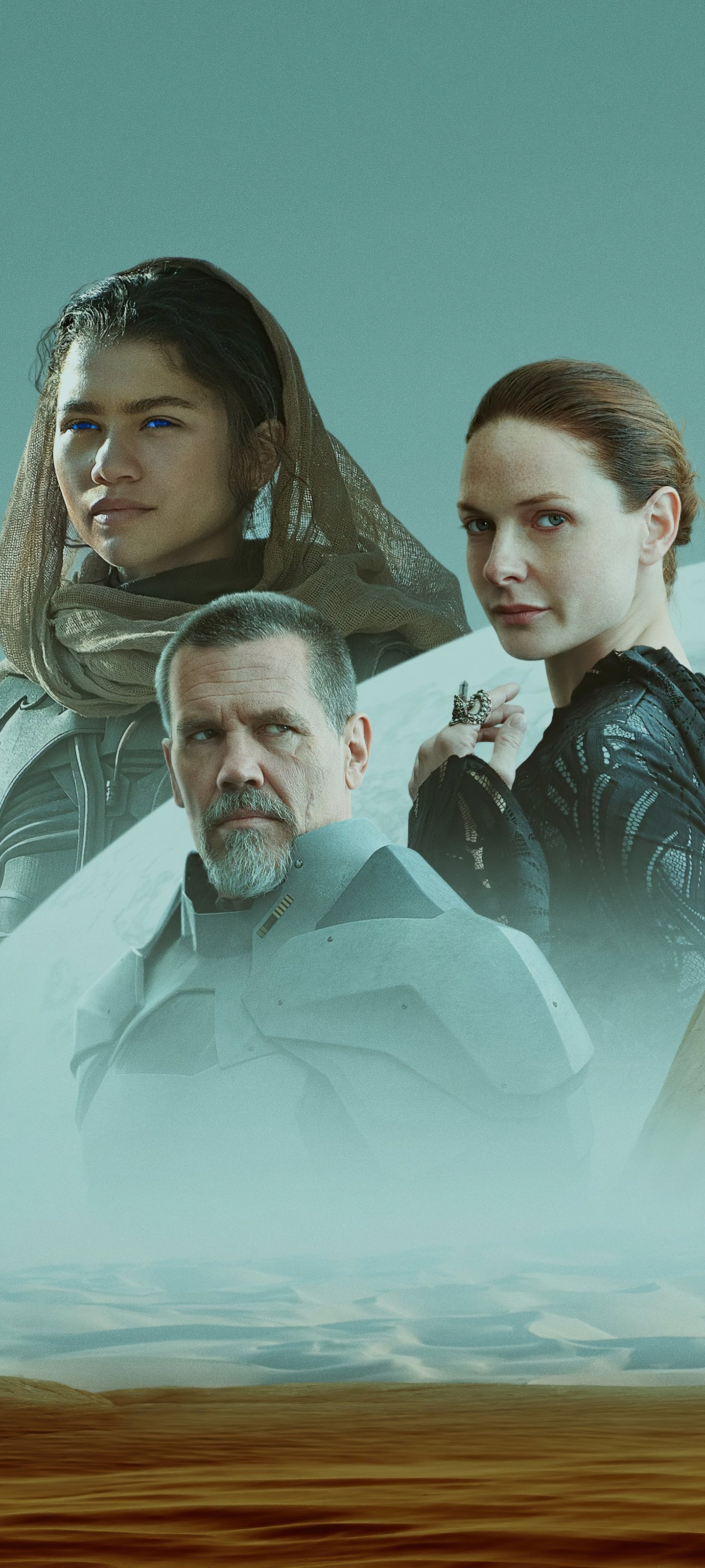 Josh Brolin, Dune movie, Highly anticipated, Sci-fi epic, 1440x3200 HD Phone