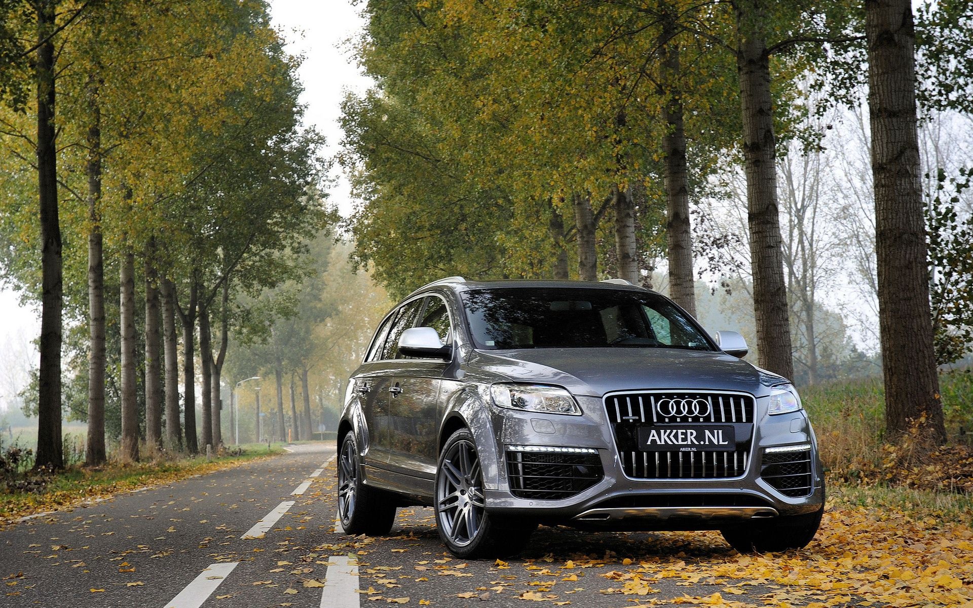 Audi Q7, Auto expertise, Grey metallic Q7, Mobile wallpaper, 1920x1200 HD Desktop