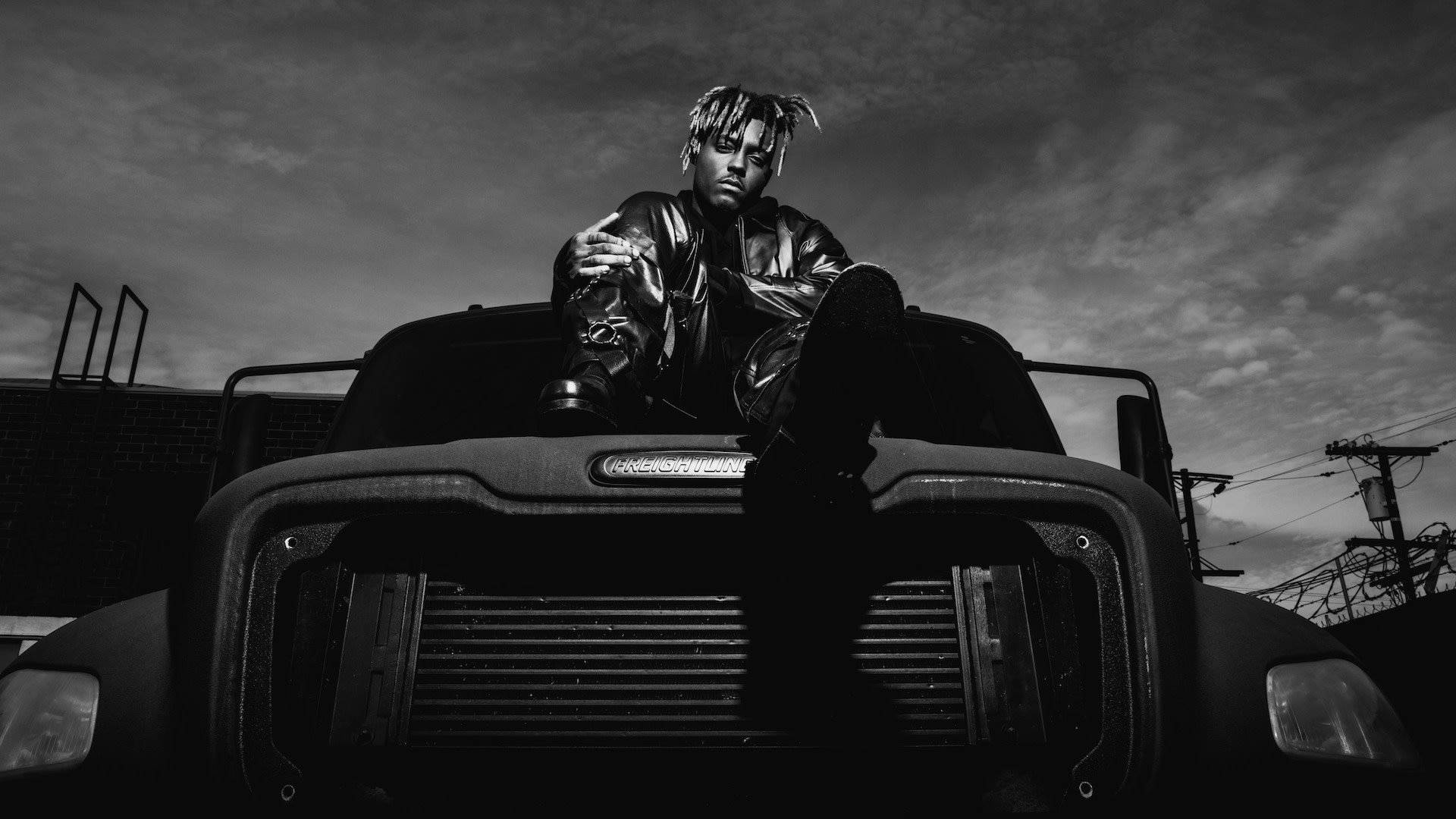 Juice WRLD, Download BW truck wallpaper, Wallpapers. com, 1920x1080 Full HD Desktop