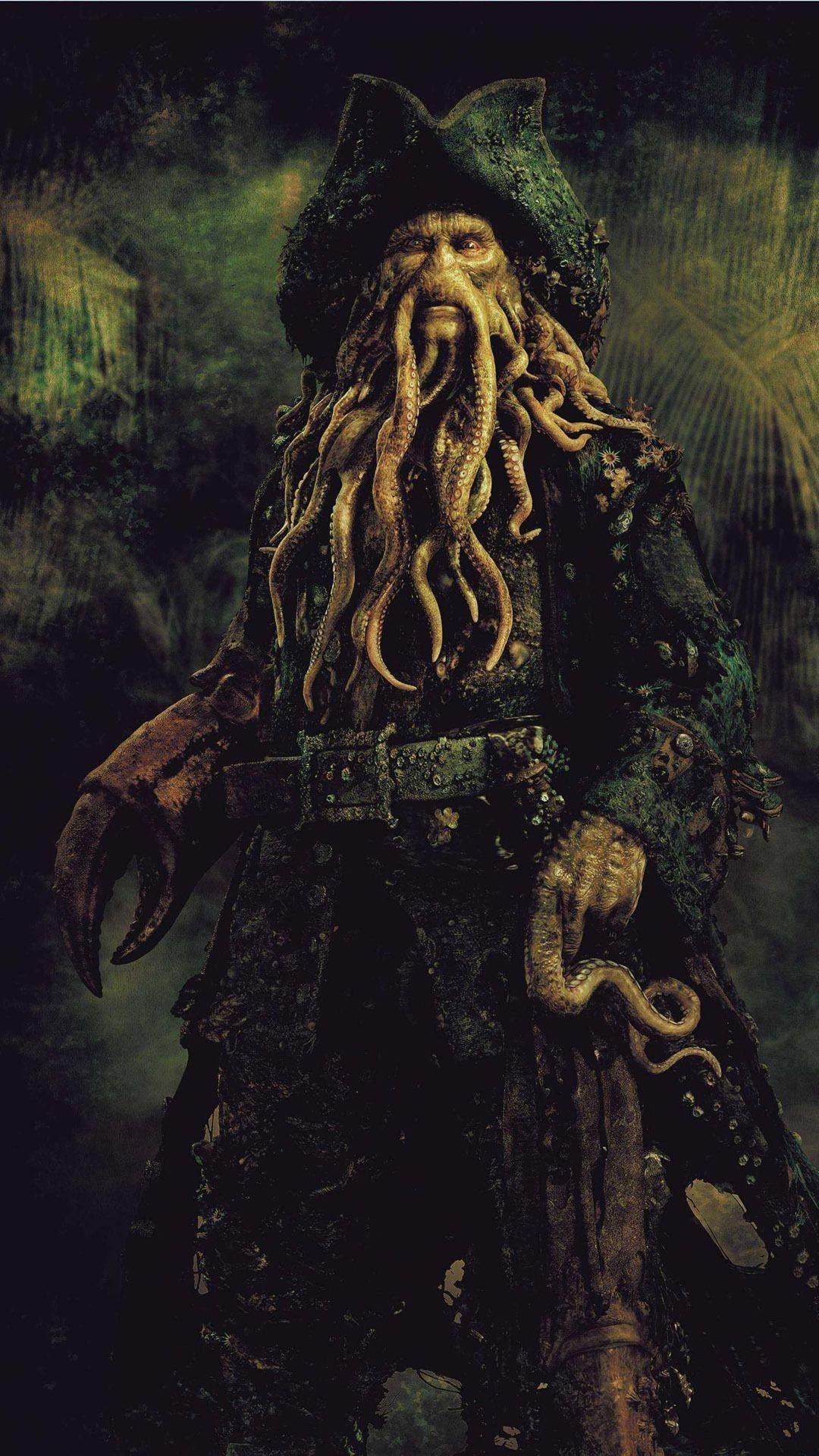 Davy Jones wallpapers, Free download, High resolution, Amazing artwork, 1080x1920 Full HD Phone