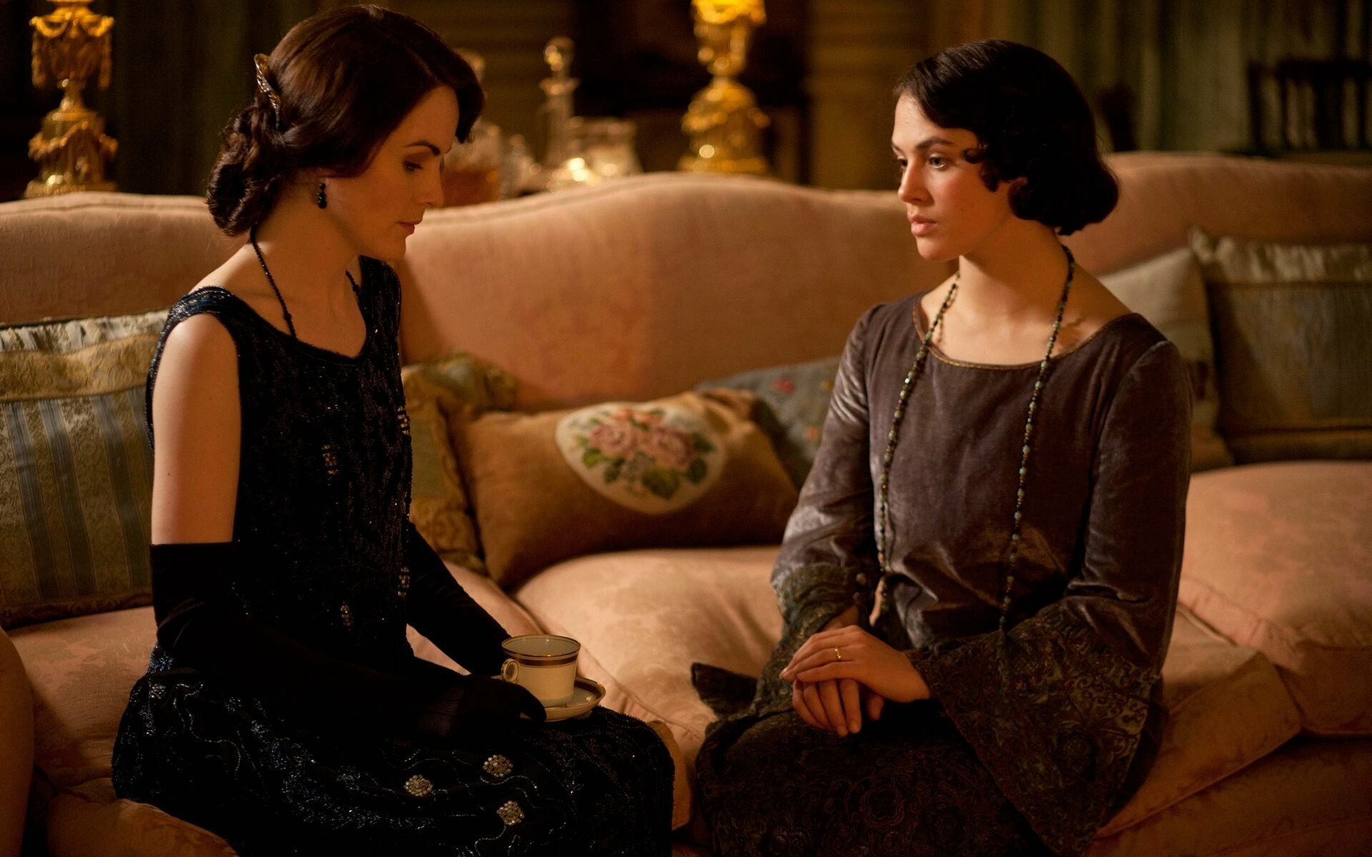 Sybil and Mary, Downton Abbey Wallpaper, 1920x1200 HD Desktop