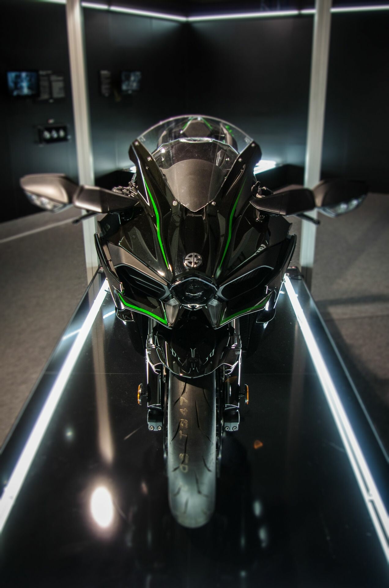 Since63, Kawasaki Ninja H2R, Biker lifestyle, Motorcycle passion, 1280x1920 HD Phone