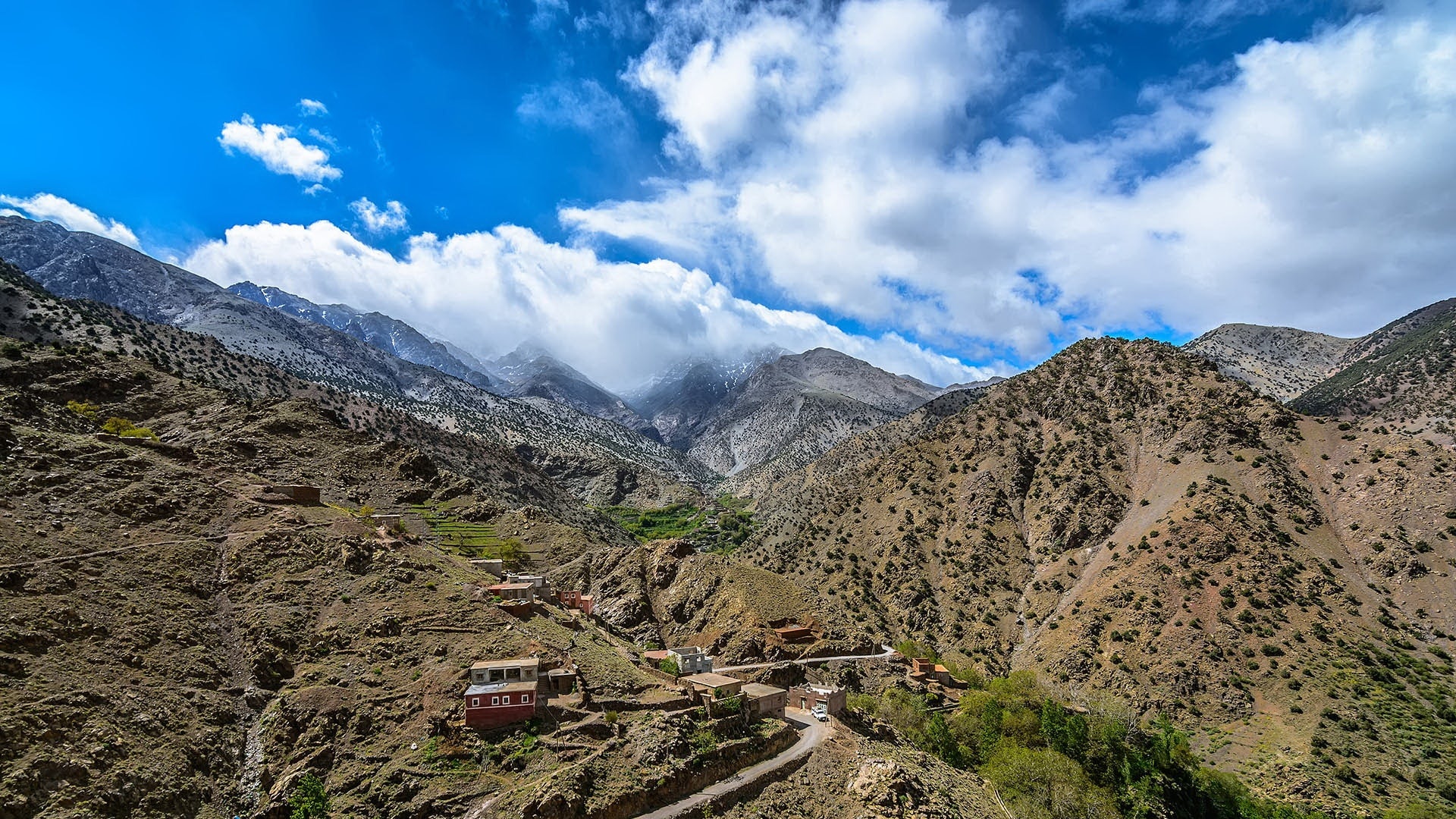 Mount Toubkal, Travels, round trek, trekking, 1920x1080 Full HD Desktop