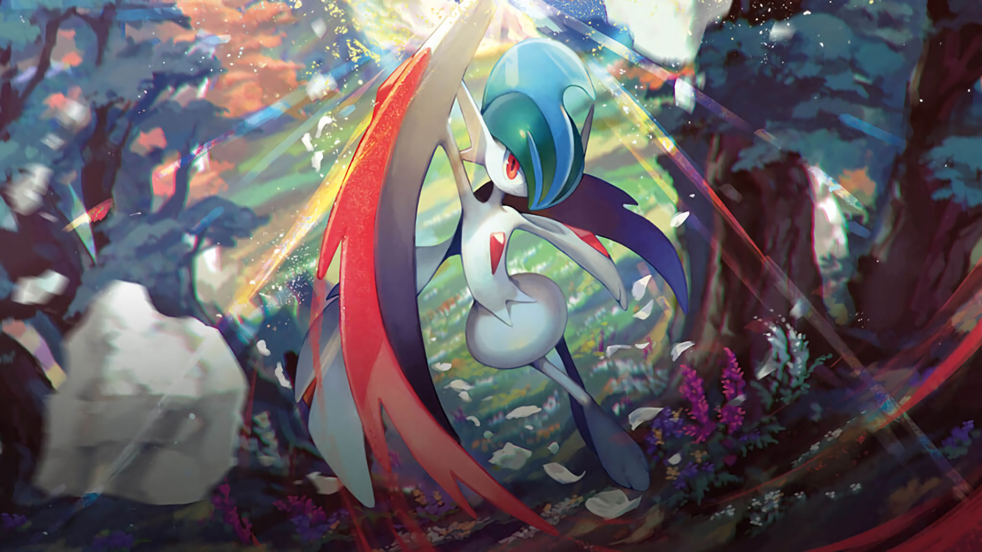 Mega Gallade Pokmon, HD wallpapers, Epic battles, Dynamic backgrounds, 1920x1080 Full HD Desktop