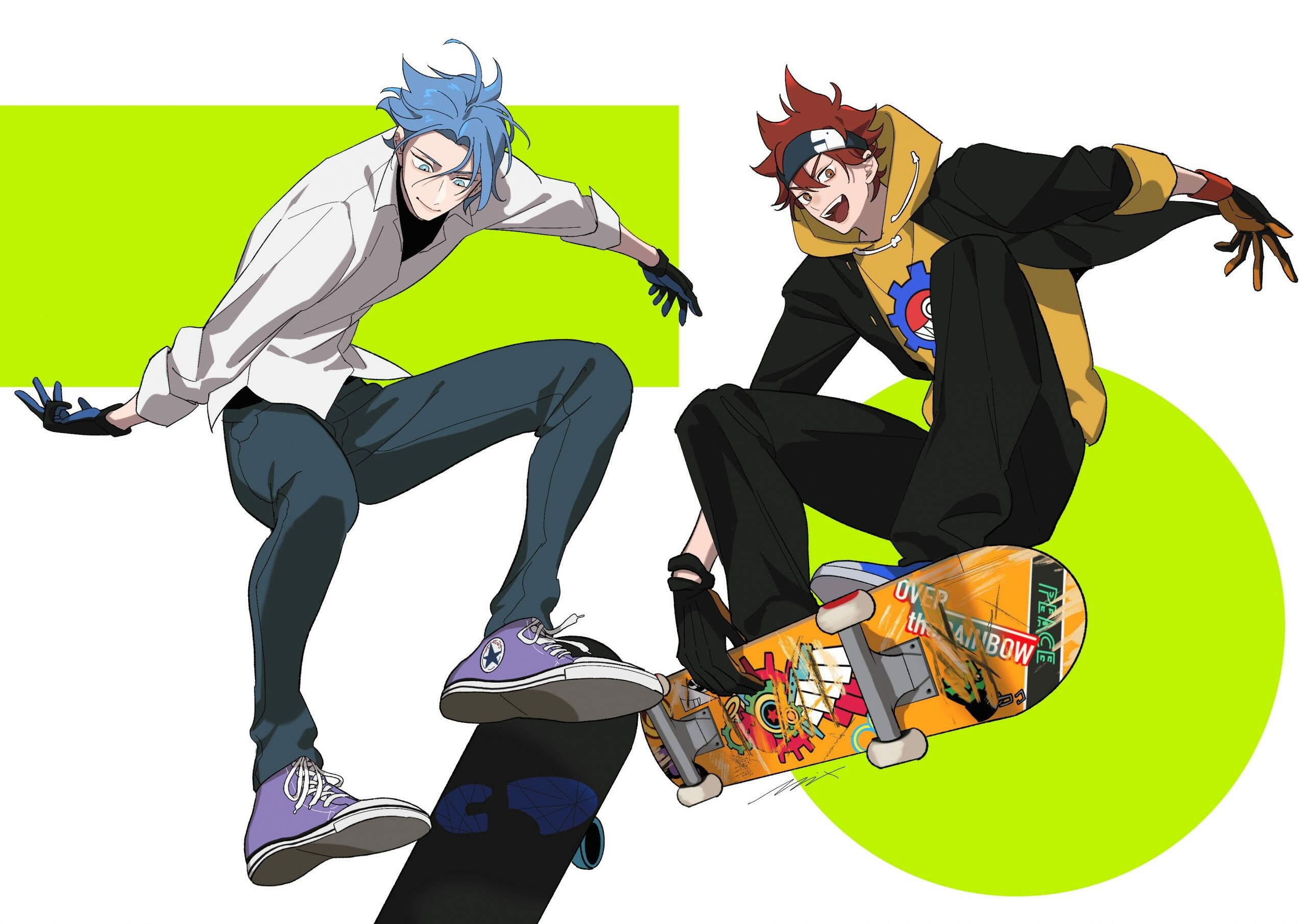 SK8 the Infinity, Wallpaper beauty, Engaging visuals, Striking design, 2560x1810 HD Desktop