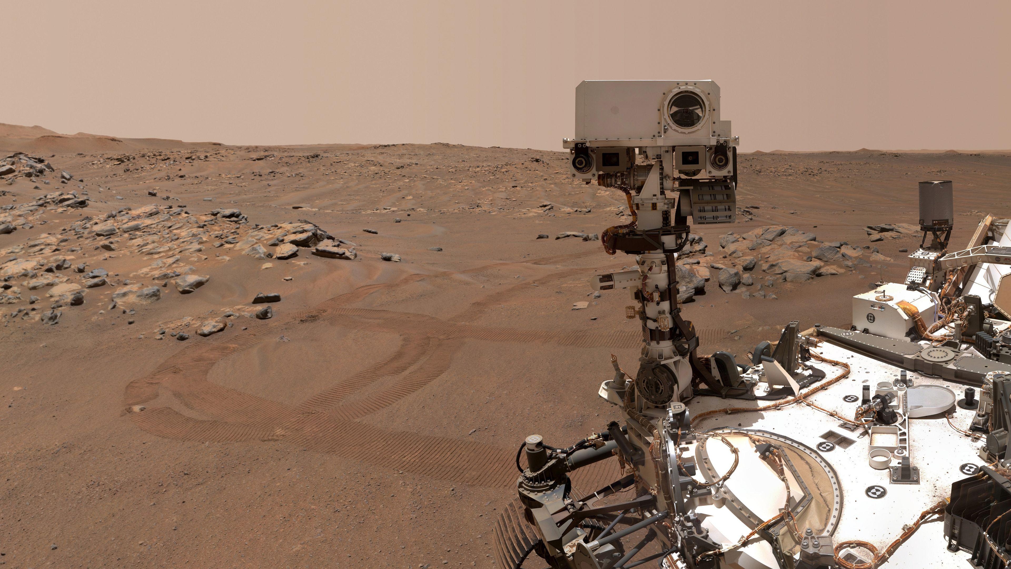 Selfie, Mars Curiosity Rover Wallpaper, 3840x2160 4K Desktop