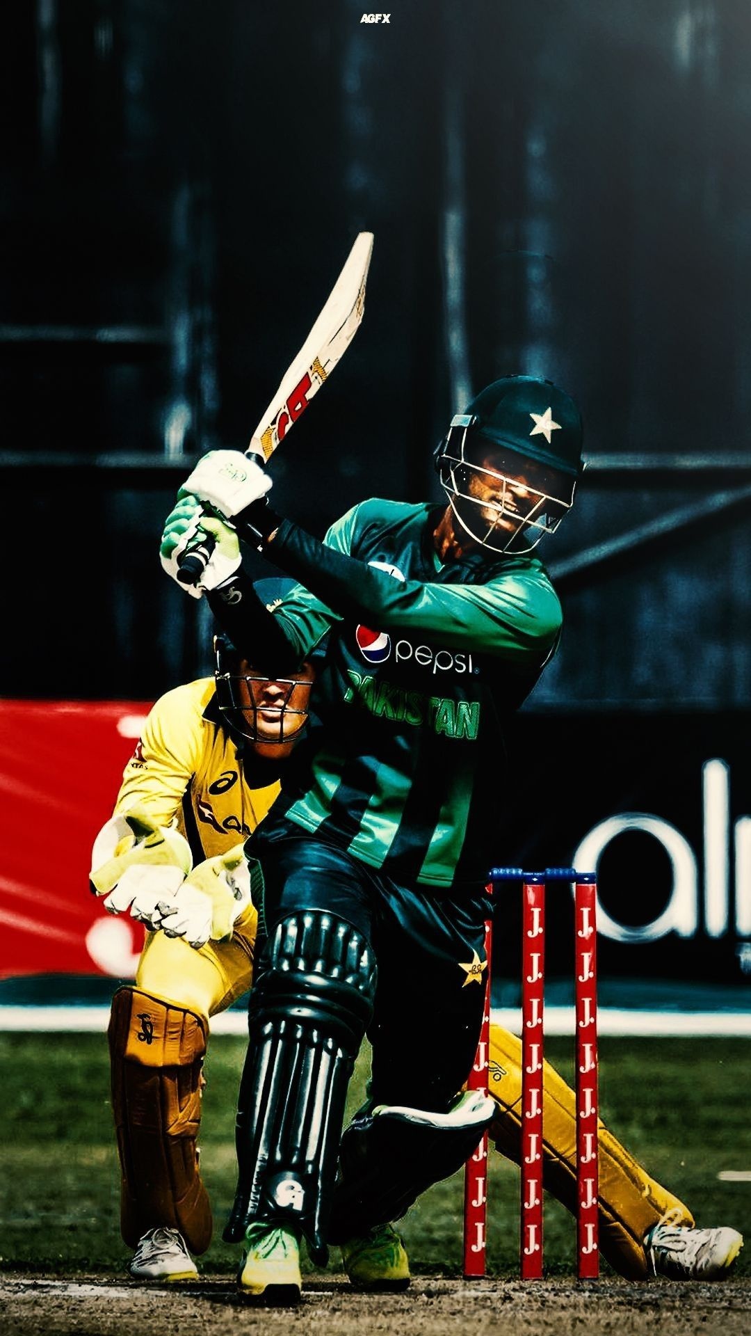 Fakhar Zaman, Cricket Wallpaper, 1080x1920 Full HD Phone