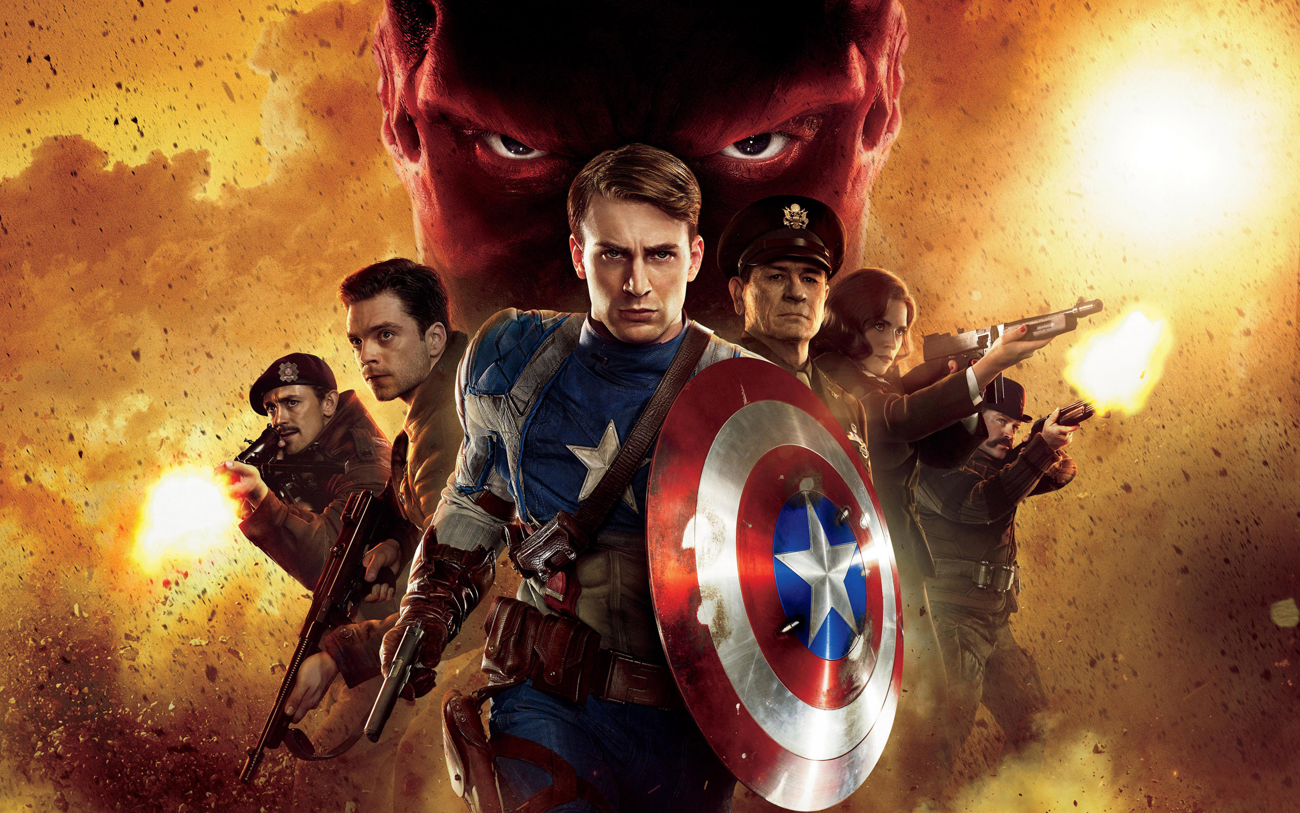 Poster, Captain America Wallpaper, 2560x1600 HD Desktop