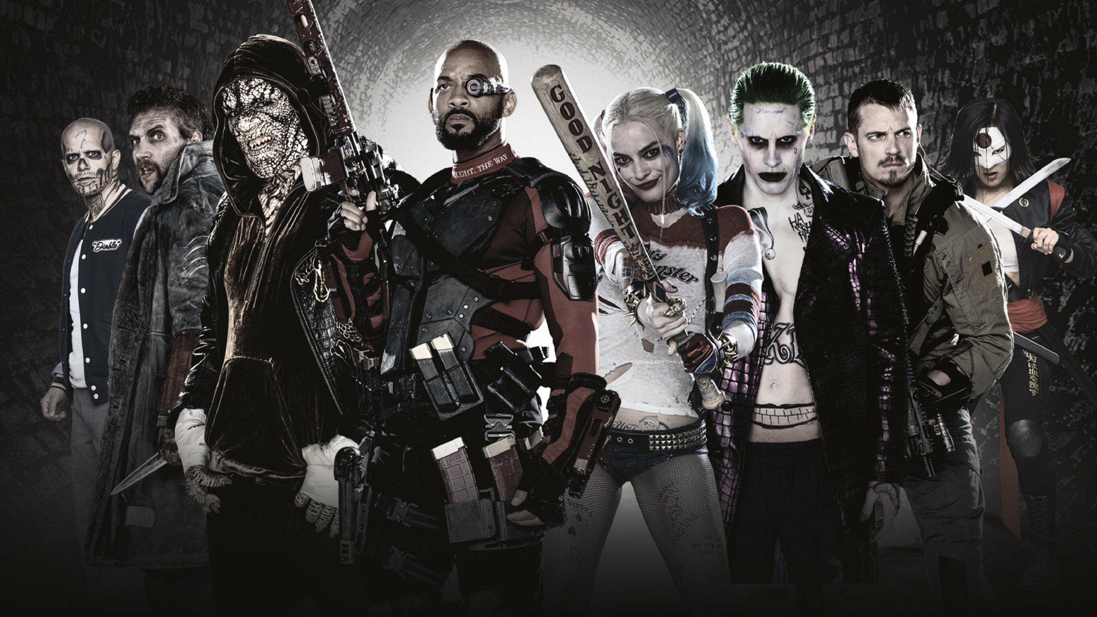 Suicide Squad wallpaper, Antihero mayhem, Compelling characters, DC movie, 3840x2160 4K Desktop