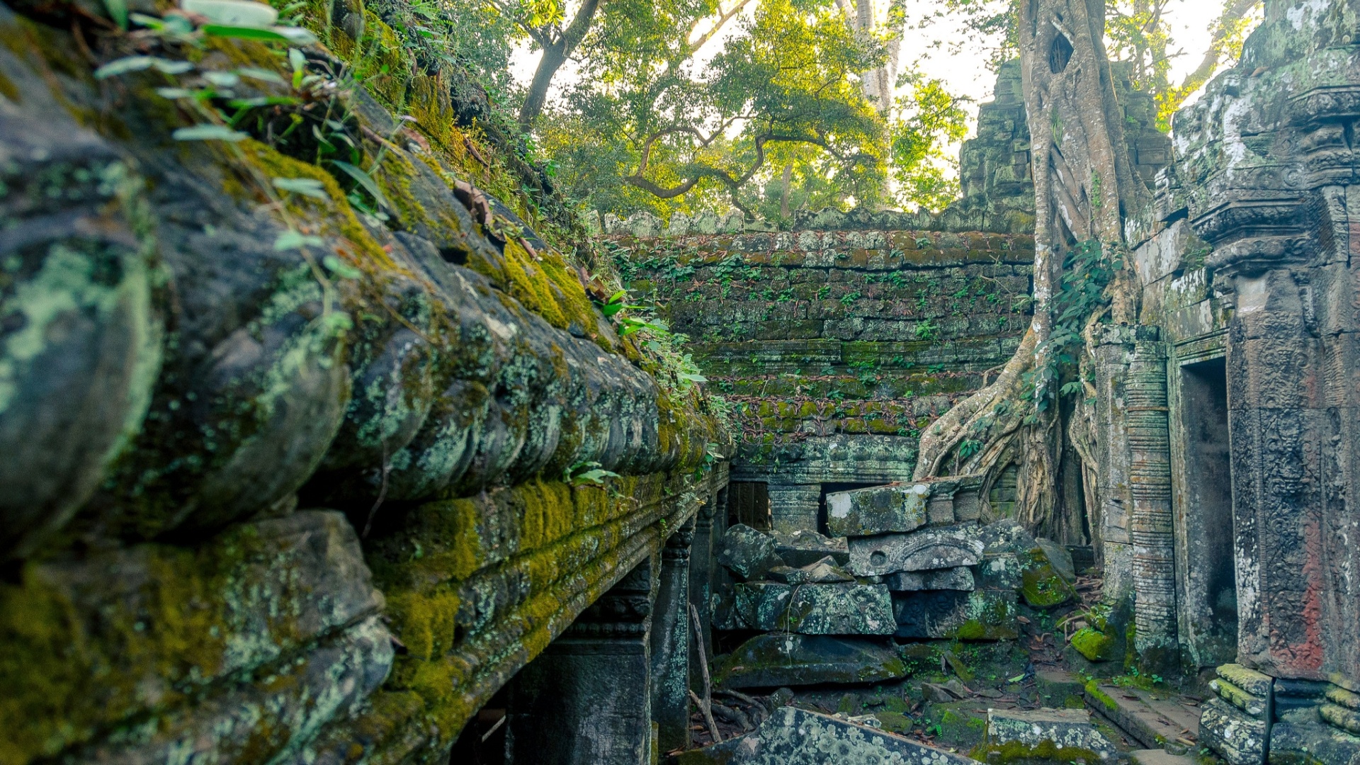 Angkor Wat, Siem Reap, Temple complex, Travels, 1920x1080 Full HD Desktop