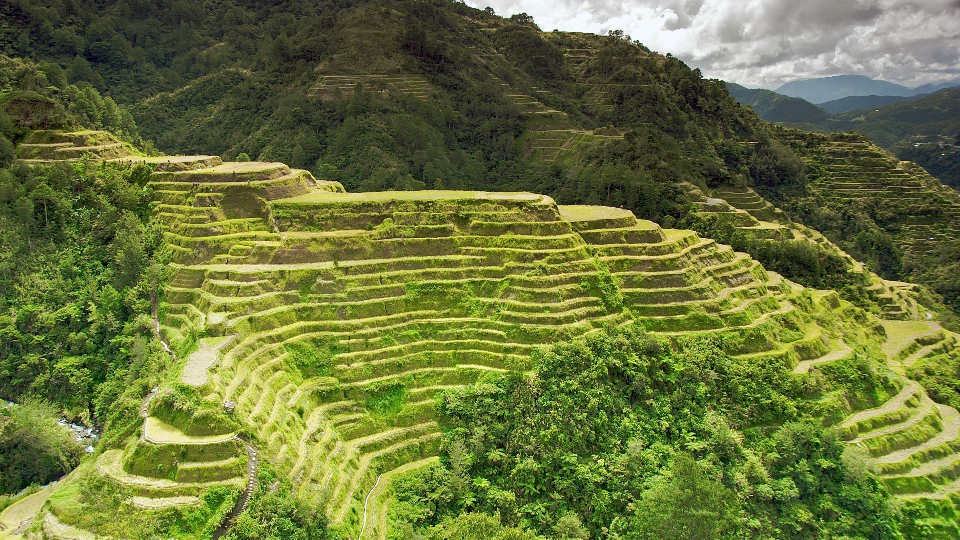 Rice terraces, Philippines, 1920x1080 Full HD Desktop