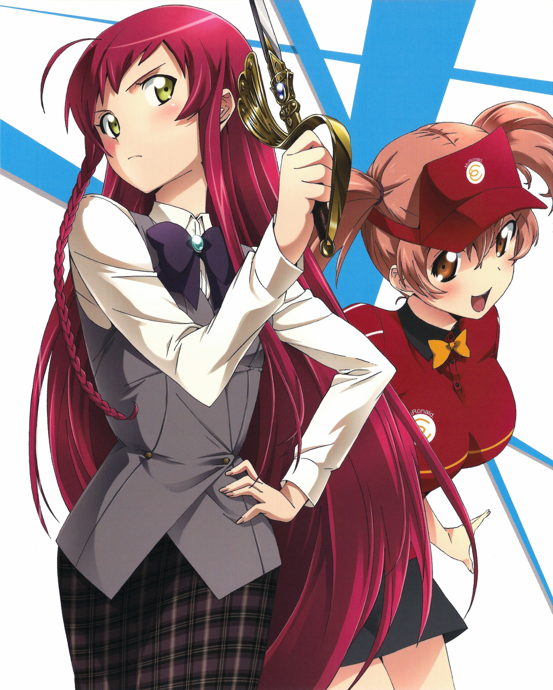 Hataraku Maou-sama!, Anime wallpapers, Fantastic comedy, Entertaining storyline, 1780x2220 HD Phone