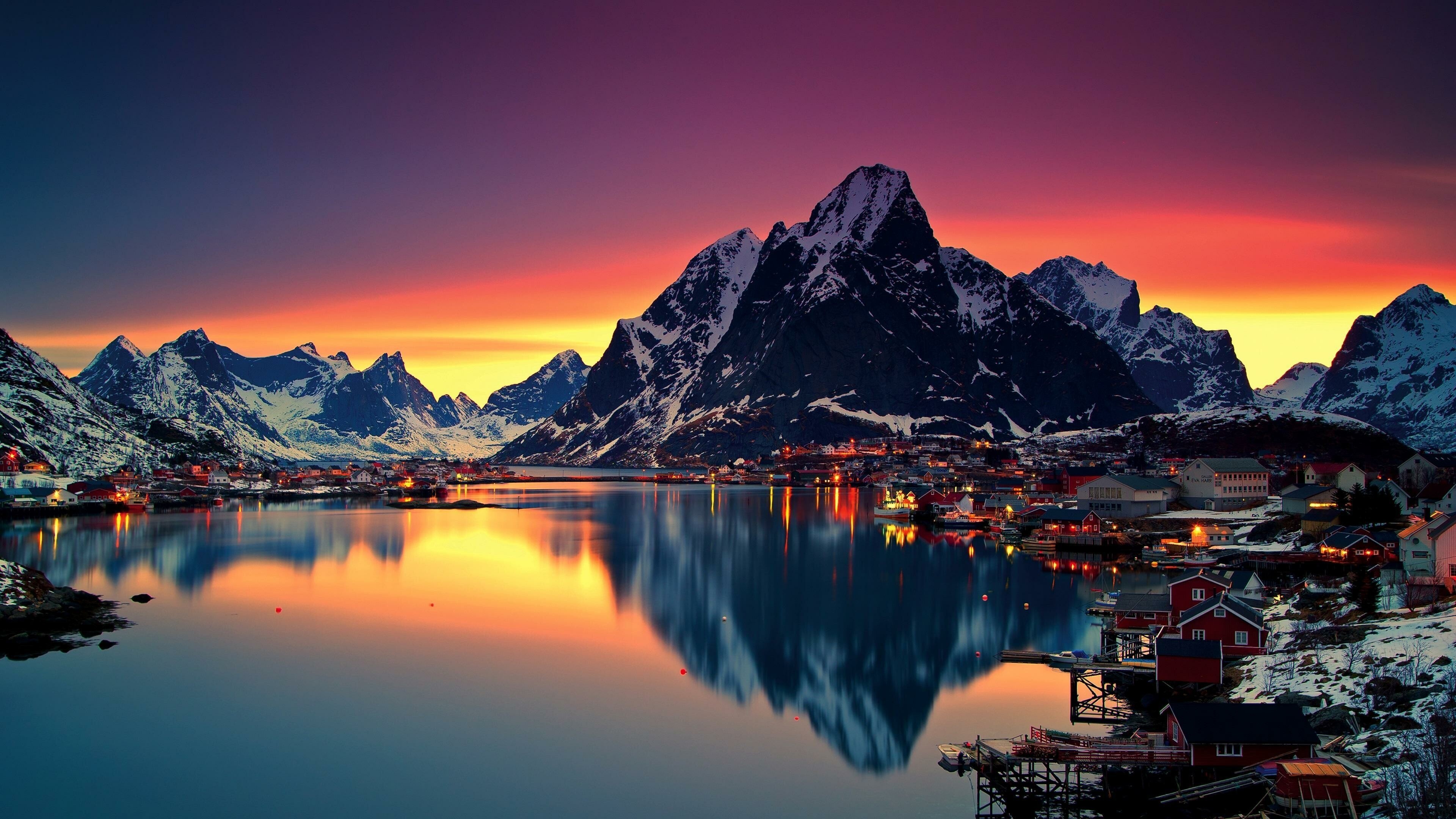 Norway, 4K Backgrounds Wallpaper, 3840x2160 4K Desktop