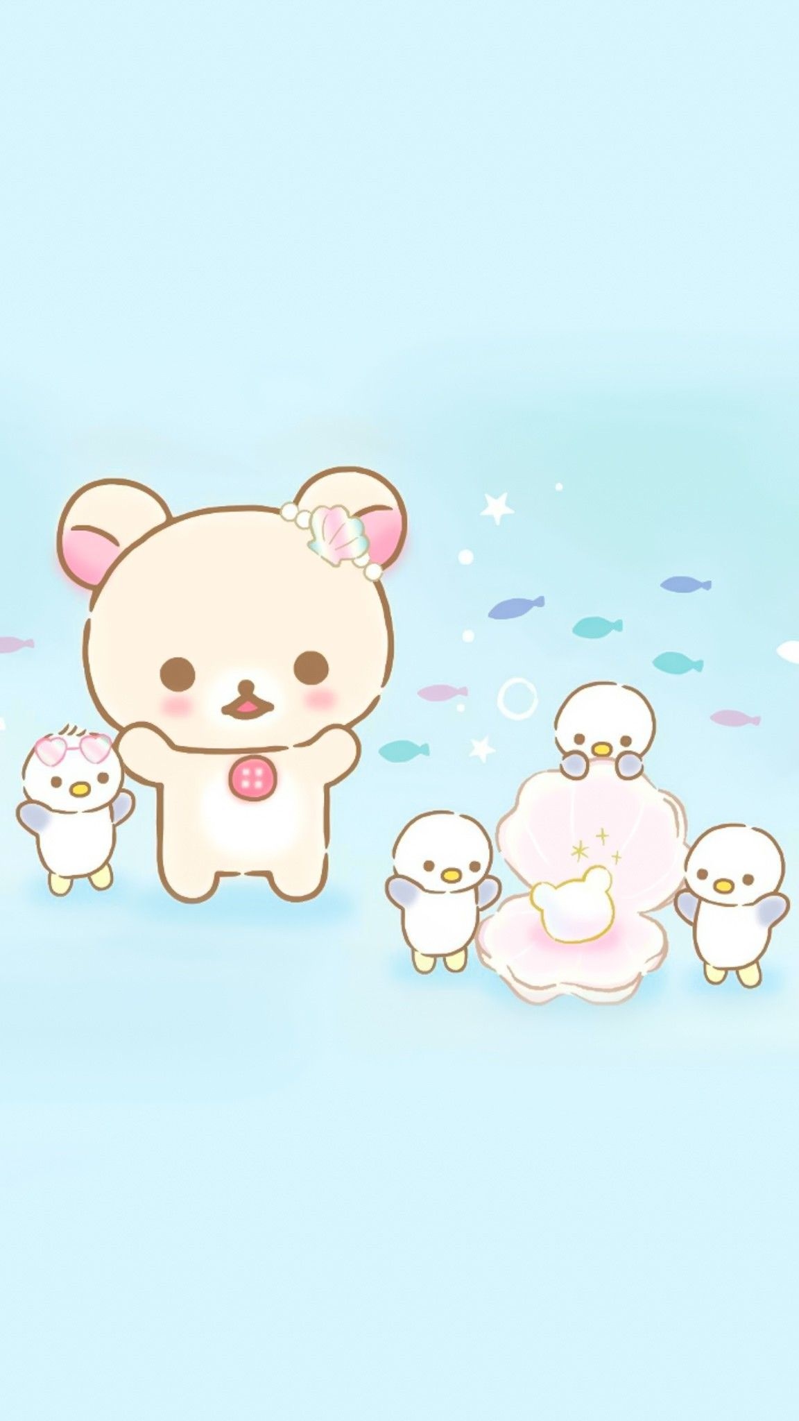 Rilakkuma backgrounds, Pinterest inspiration, Artistic touch, Cute illustrations, 1160x2050 HD Phone