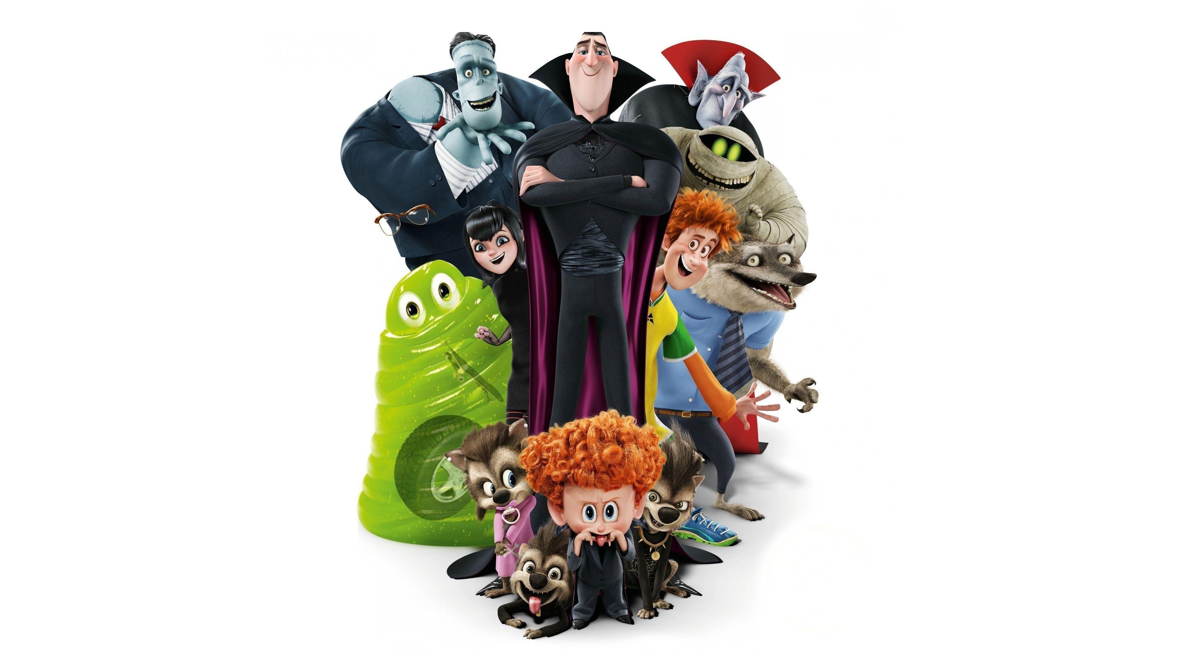 Hotel Transylvania, Monster celebration, Fun-filled wallpapers, Animated delight, 3840x2160 4K Desktop