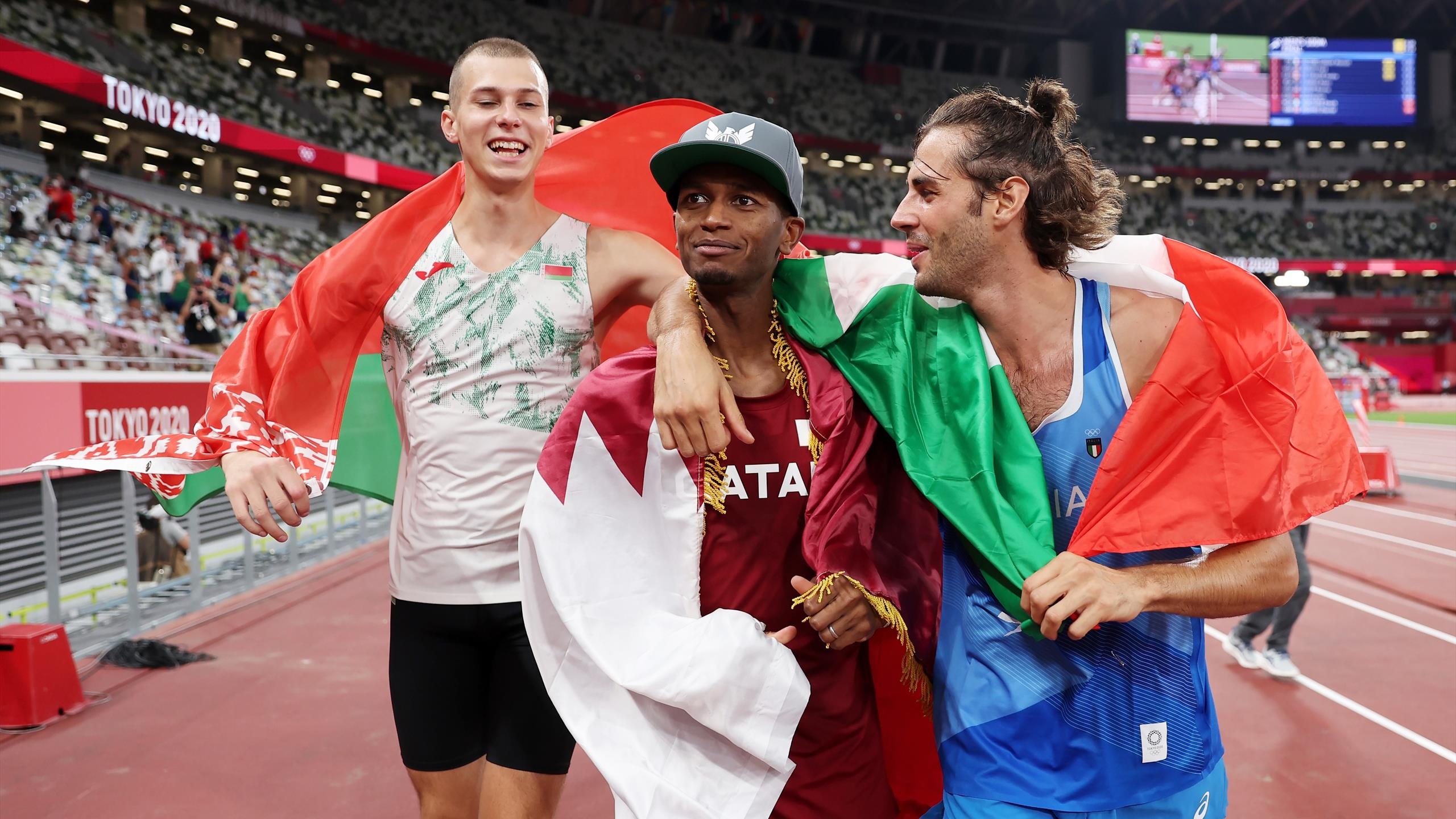 Tokyo 2020 Olympics, Mutaz Essa Barshim Wallpaper, 2560x1440 HD Desktop