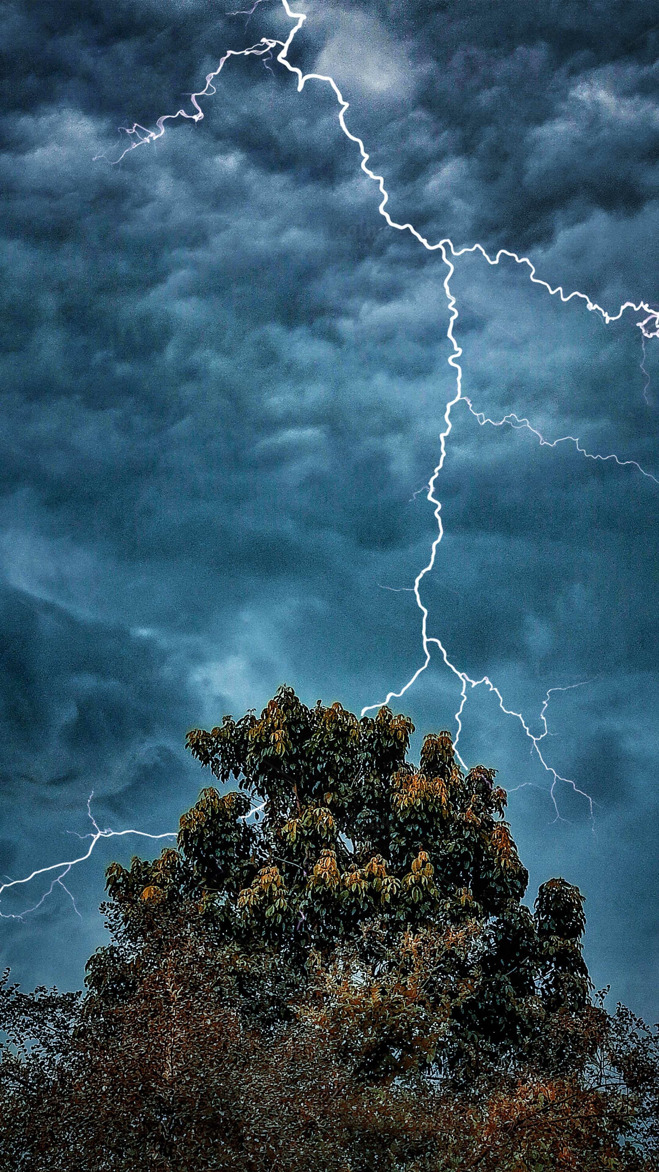 4K thunderstorm wallpapers, Thunderstorm wallpapers, Thunderstorm, Thunder, 2160x3840 4K Phone