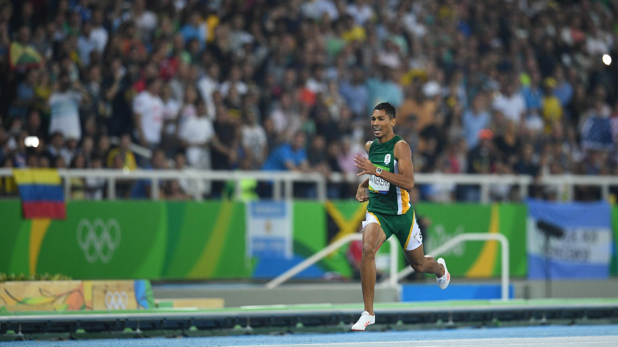 Rio 2016 Olympics, Wayde van Niekerk Wallpaper, 2560x1440 HD Desktop