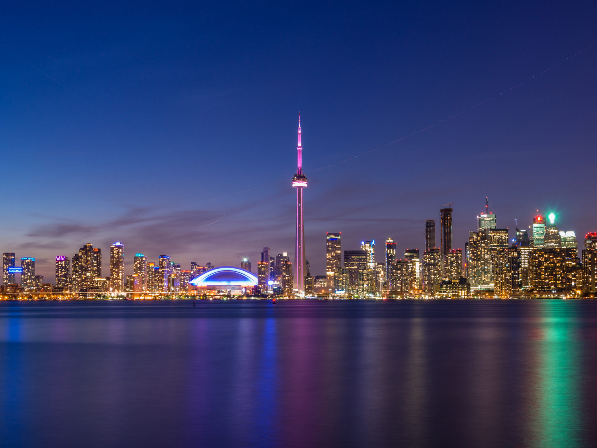 Canada travels, Toronto nightscape, Architectural beauty, Summer vibes, 1920x1440 HD Desktop