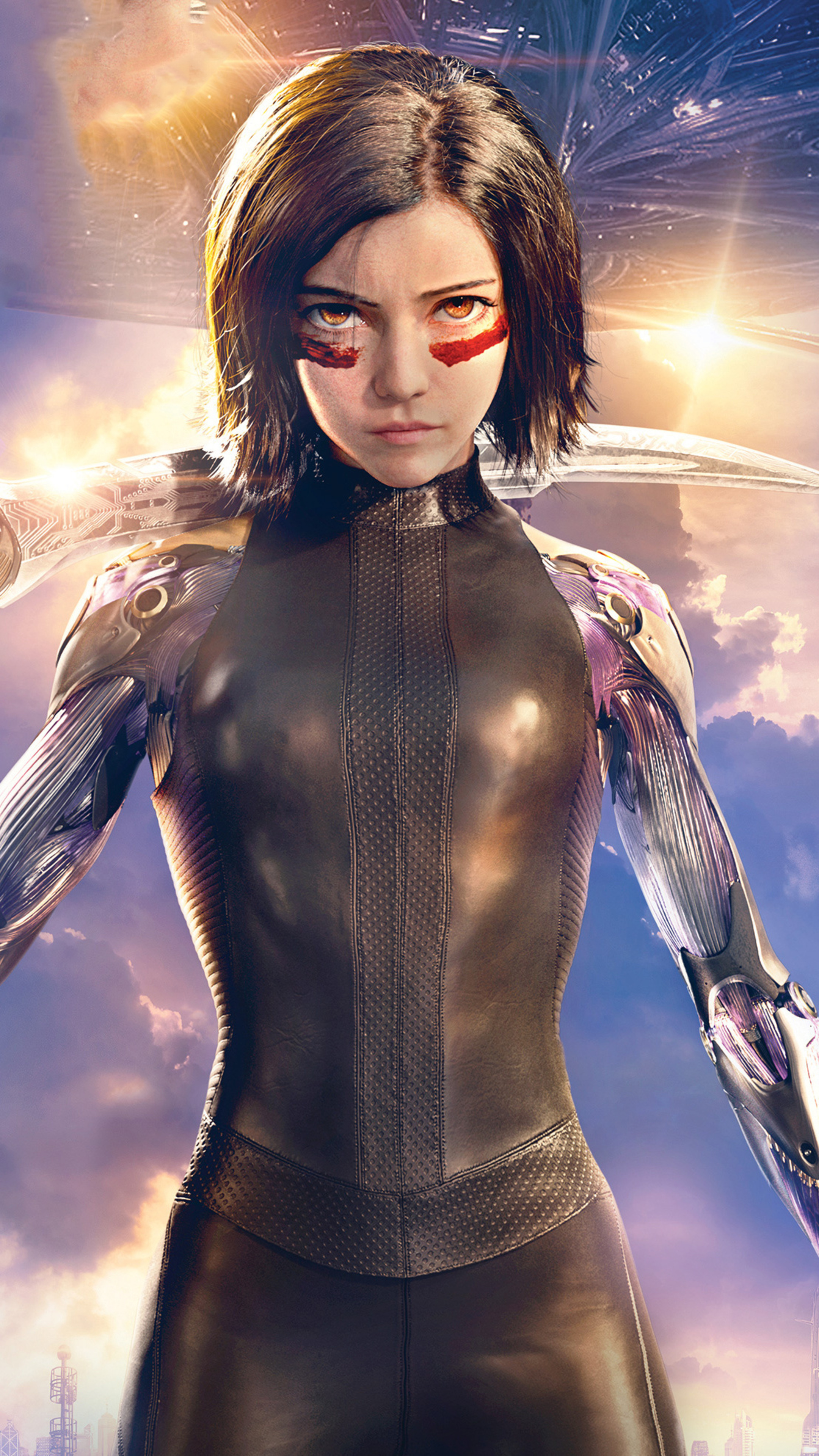 Alita, Battle Angel, 2019 Sony Xperia, 2160x3840 4K Phone