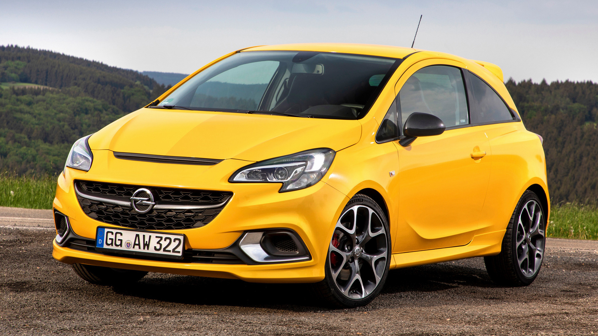 Opel Corsa, 2018 GSI, HD Car Pixel, 1920x1080 Full HD Desktop