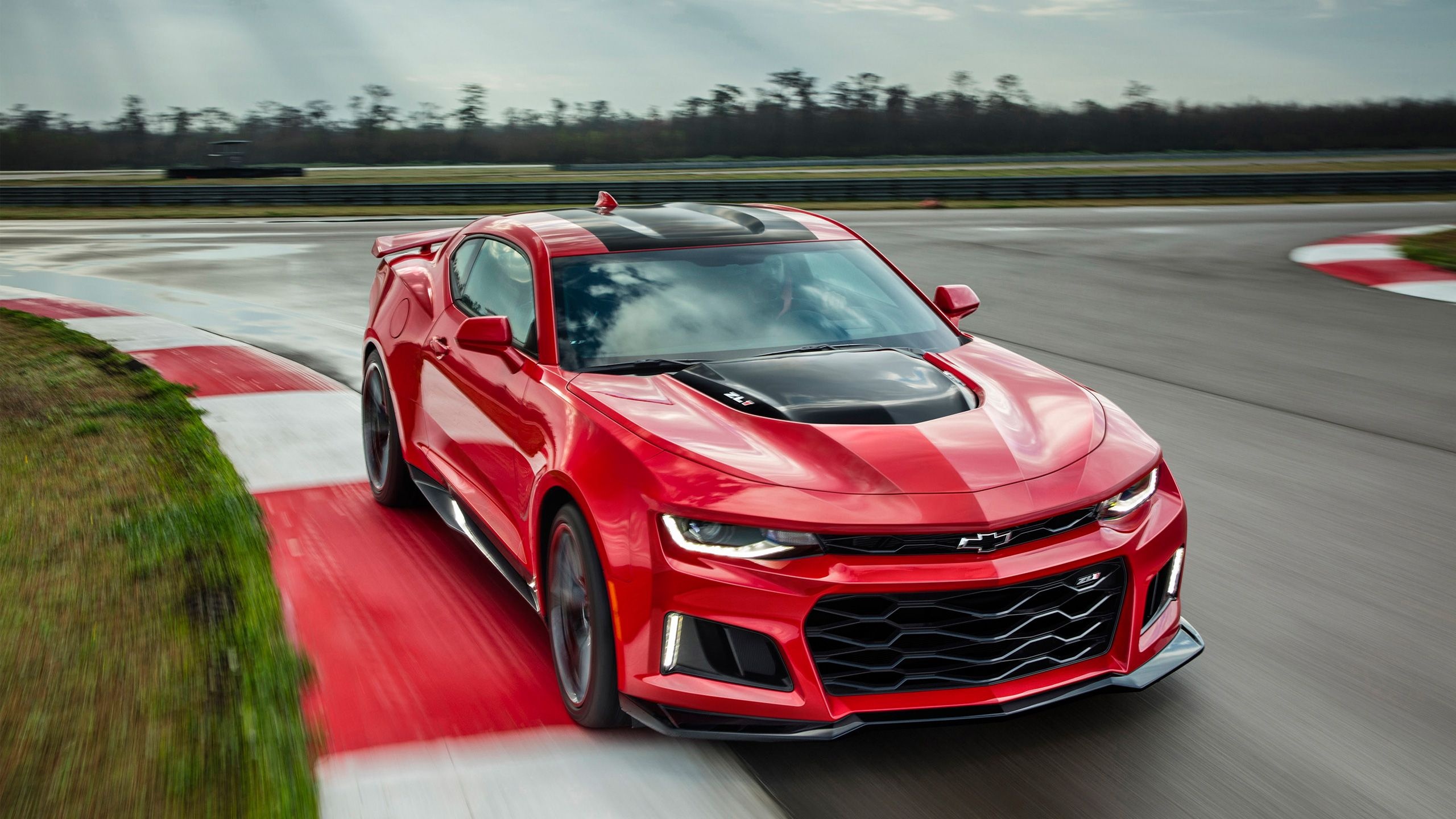 Camaro ZL1, Top-notch performance, Muscle car power, Supercar status, High-powered thrill, 2560x1440 HD Desktop