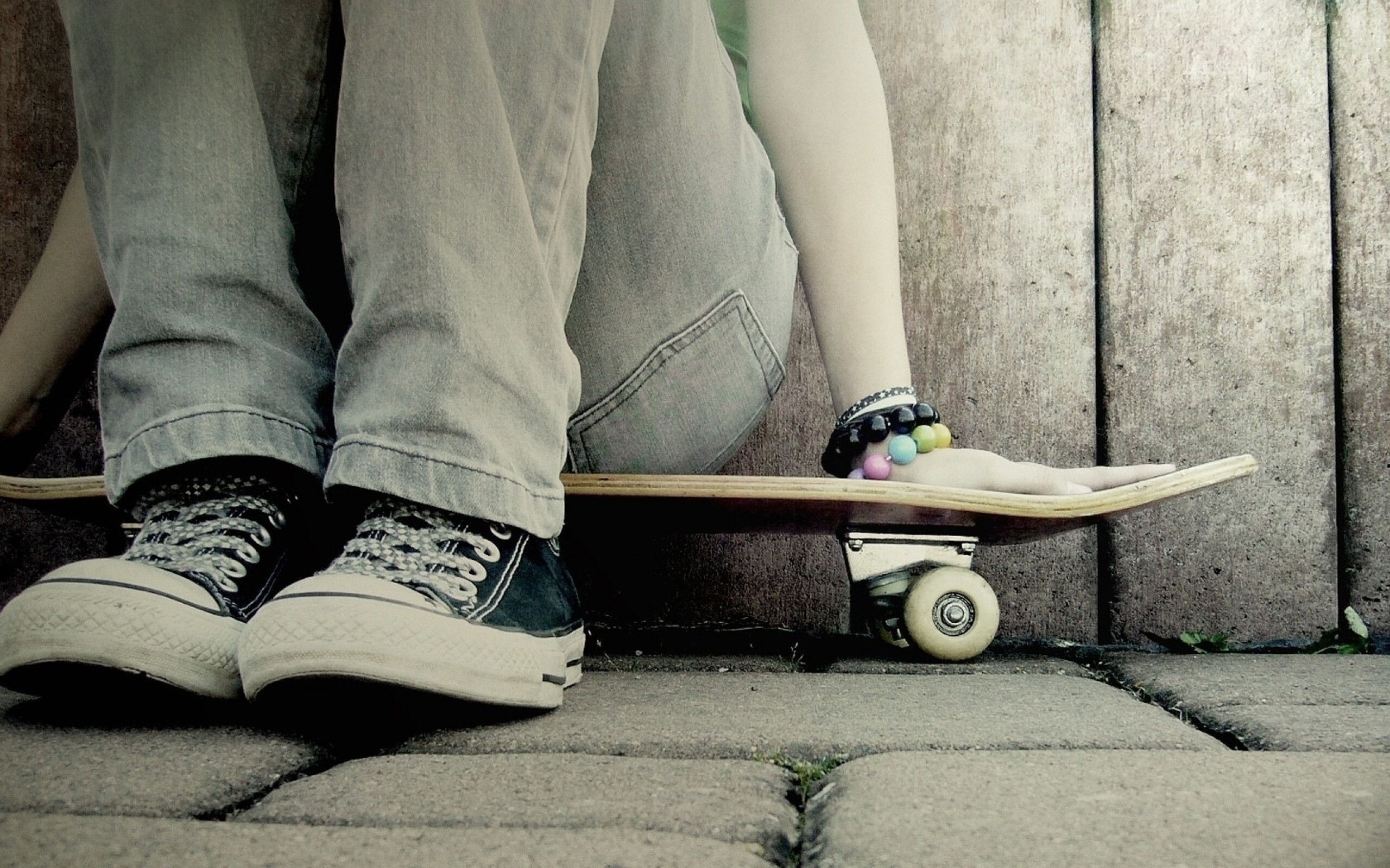 Girl skateboard, Sitting on a skateboard, HD wallpaper, Urban lifestyle, 2560x1600 HD Desktop