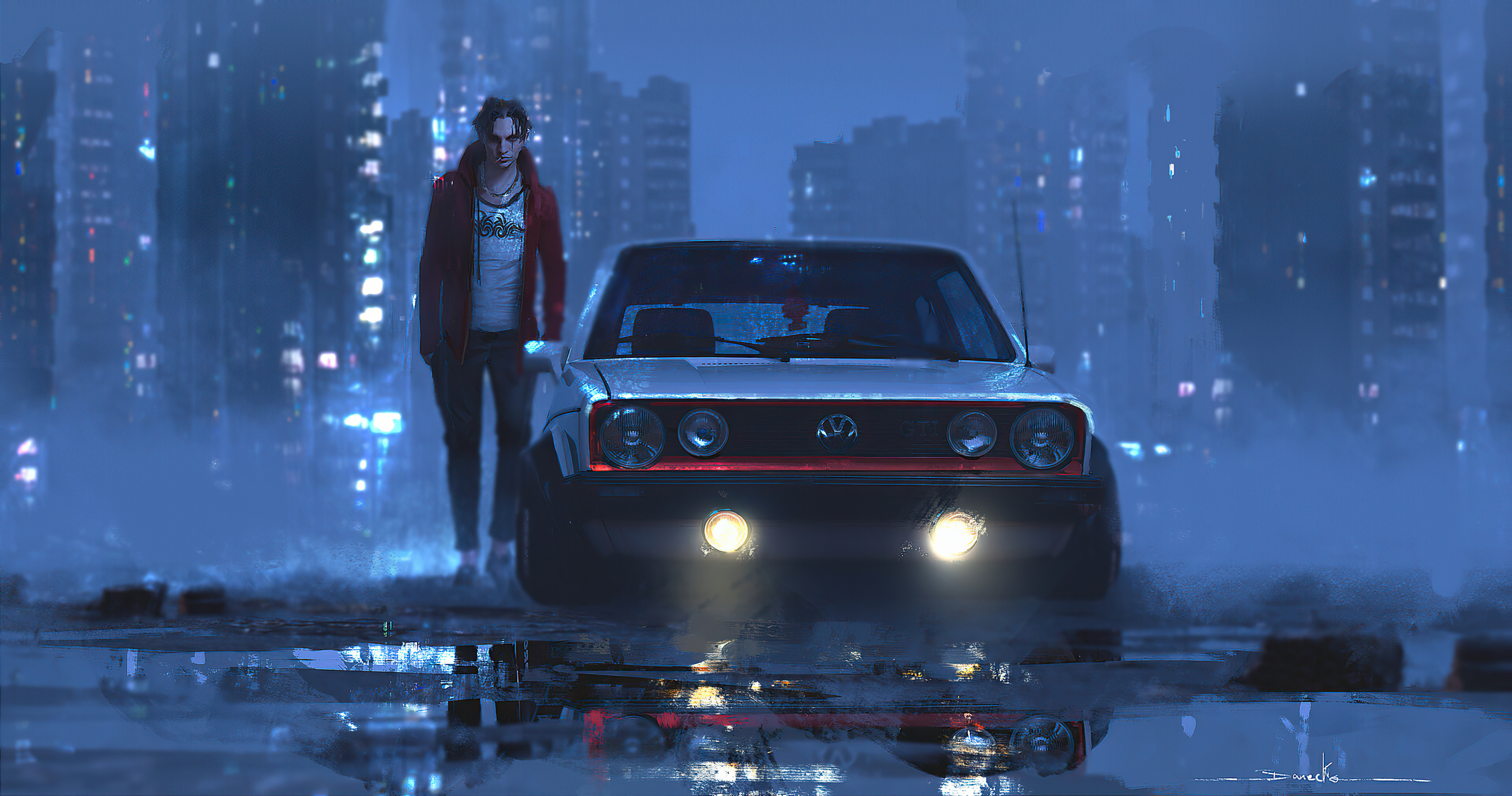 Mk2 NFS Unbound, Golf GTI Wallpaper, 3840x2030 HD Desktop