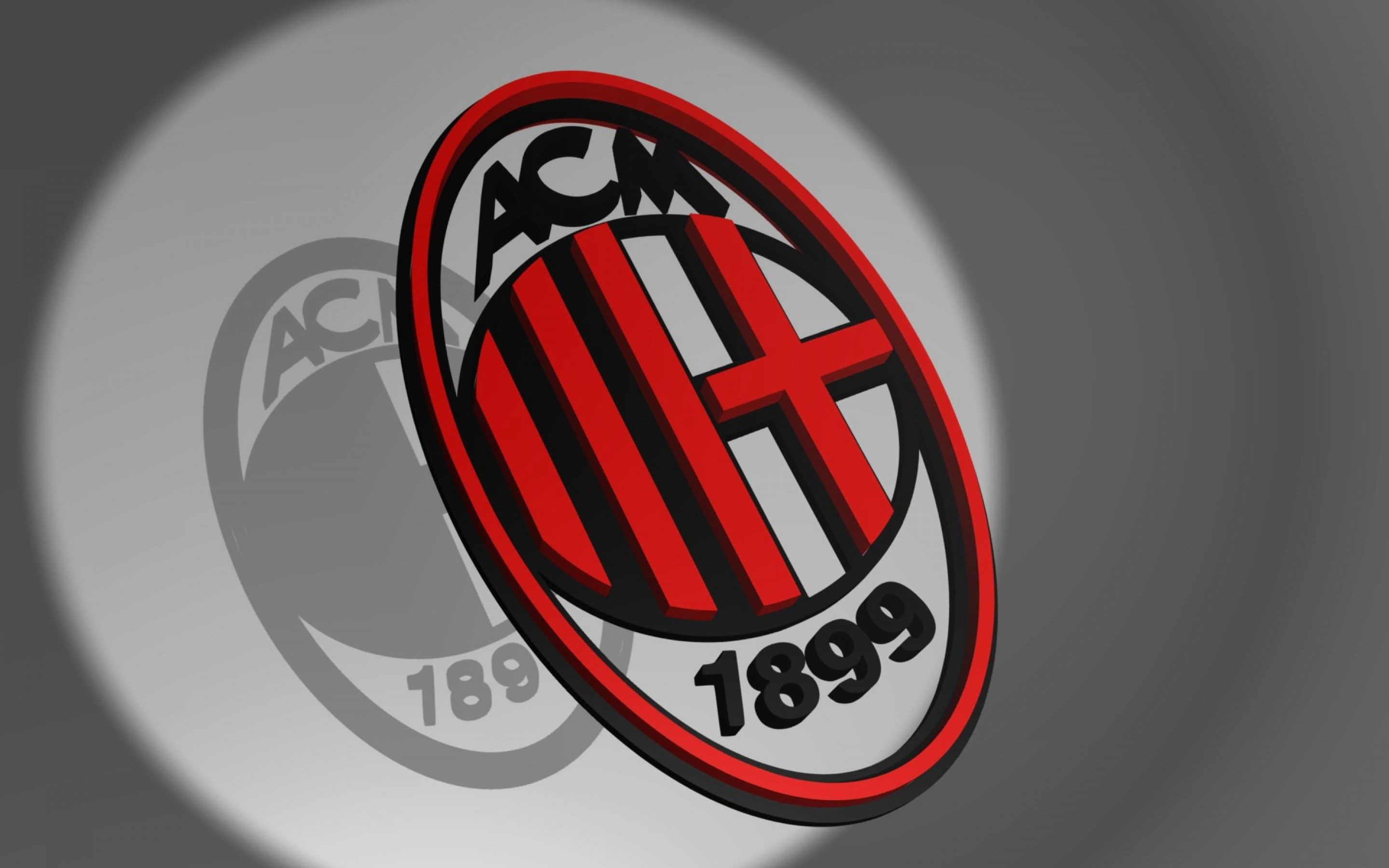 3D, Logo AC Milan Wallpaper, 2880x1800 HD Desktop