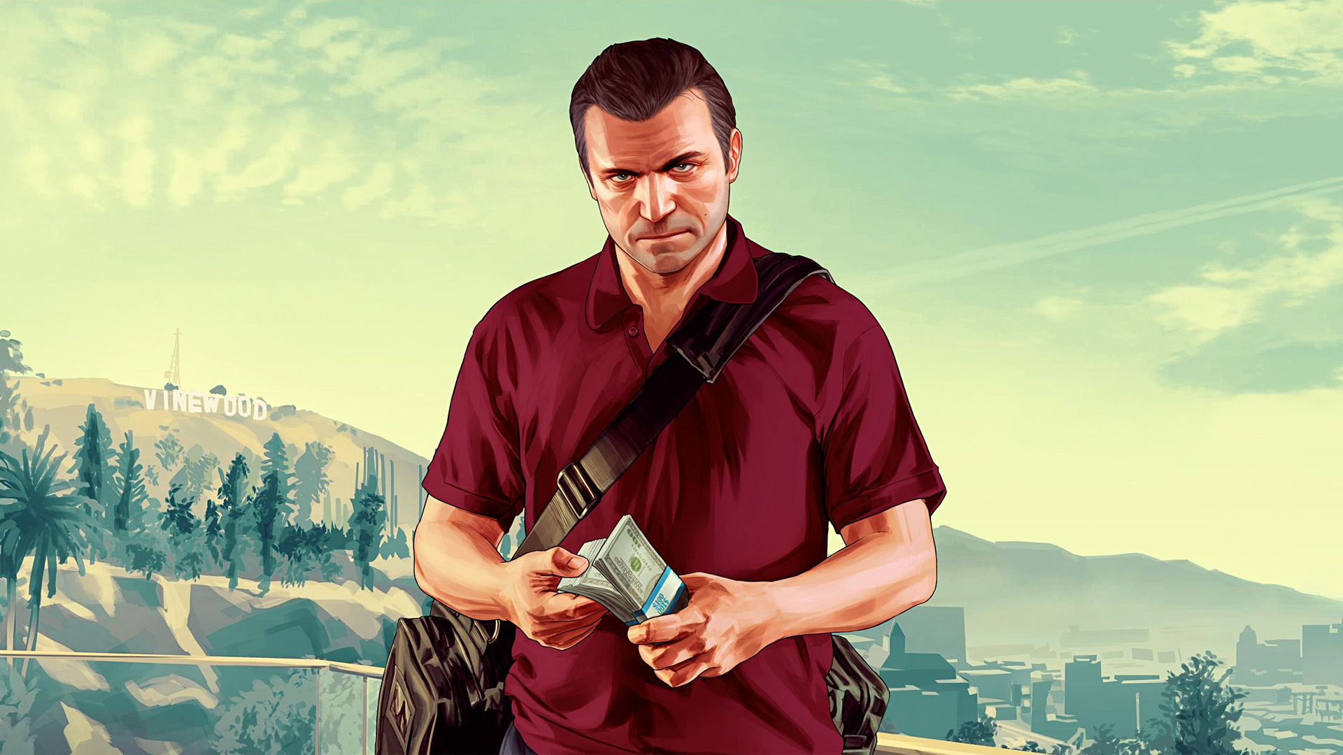 Michael De Santa, GTA V Wallpaper, 1920x1080 Full HD Desktop