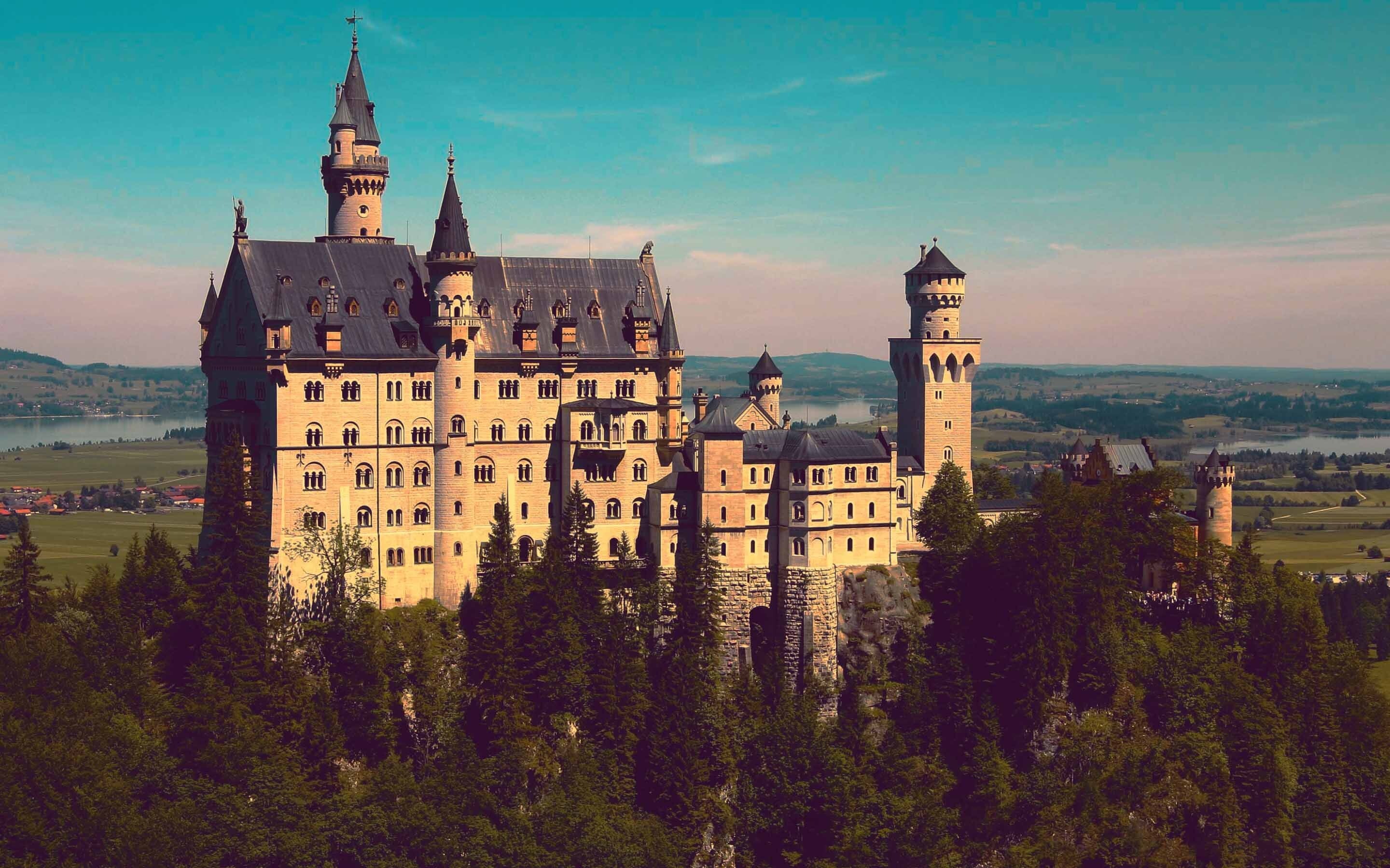 Neuschwanstein Castle, MacBook Pro wallpaper, Download, 2880x1800 HD Desktop